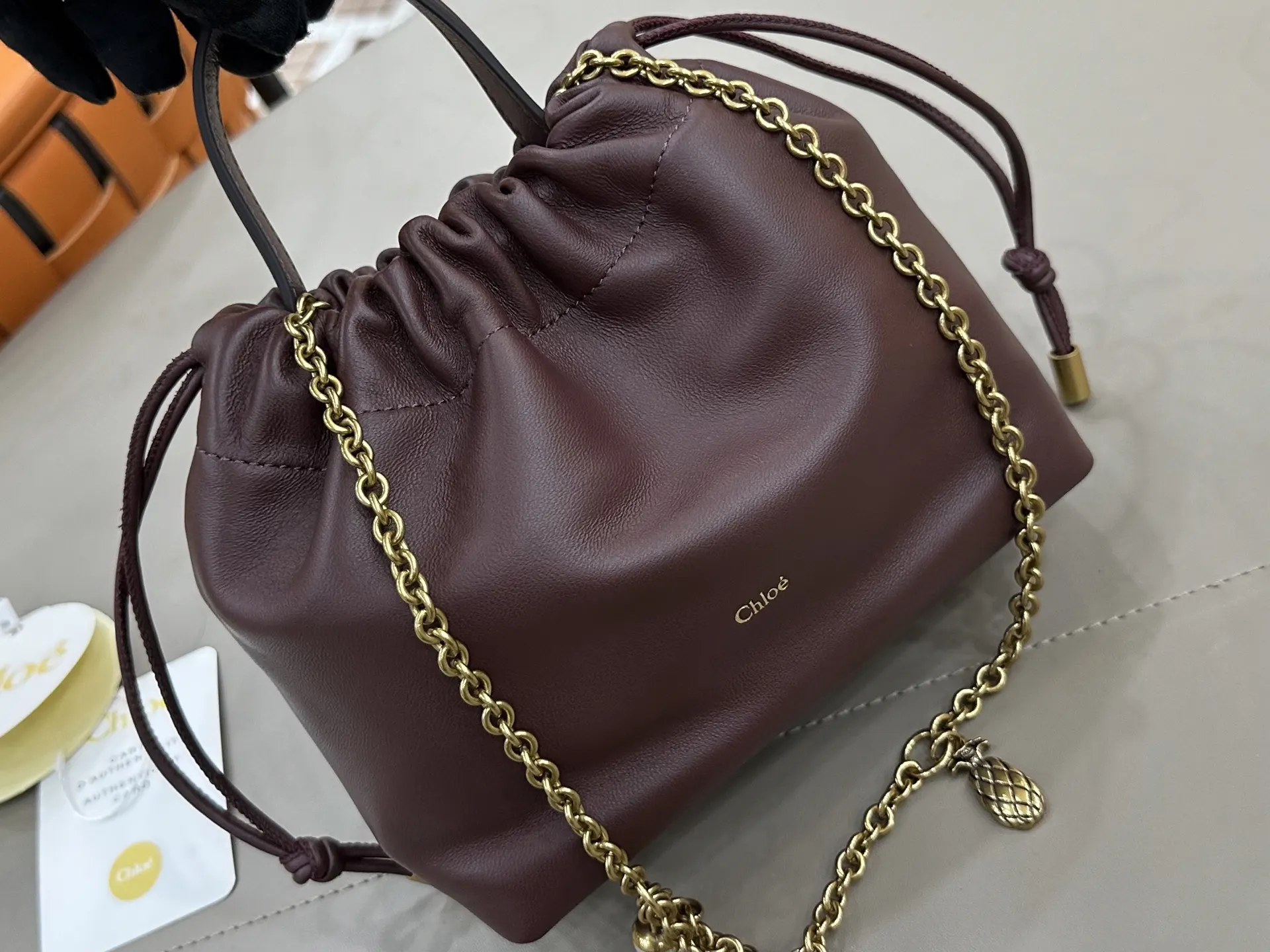 羊皮 Chloé 链条福袋包​​ Chloé 链条包 精致链条款