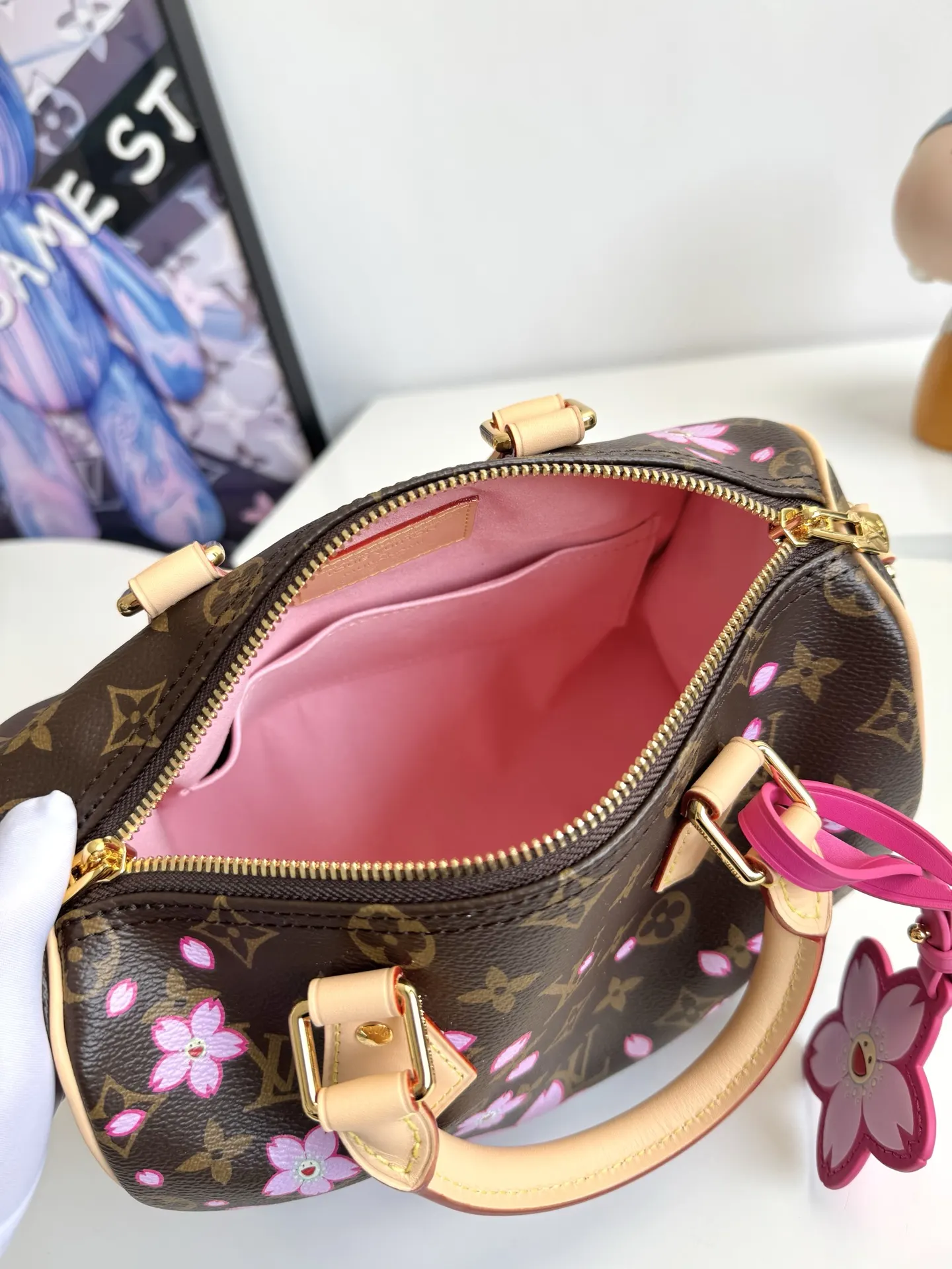 Louis Vuitton Speedy 老花 手提包 实拍款02