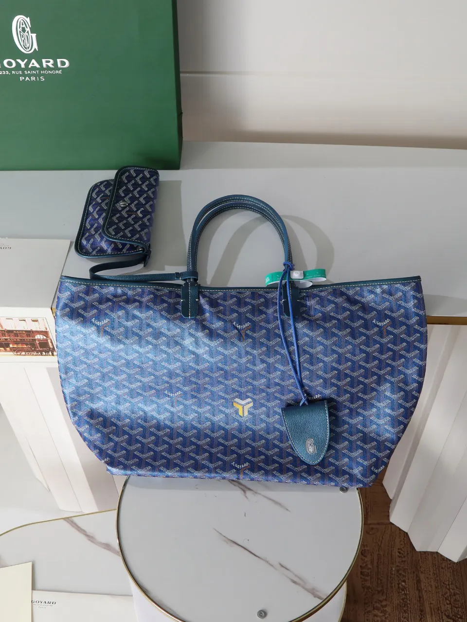 Goyard 帆布 腋下包 复古腋下背款