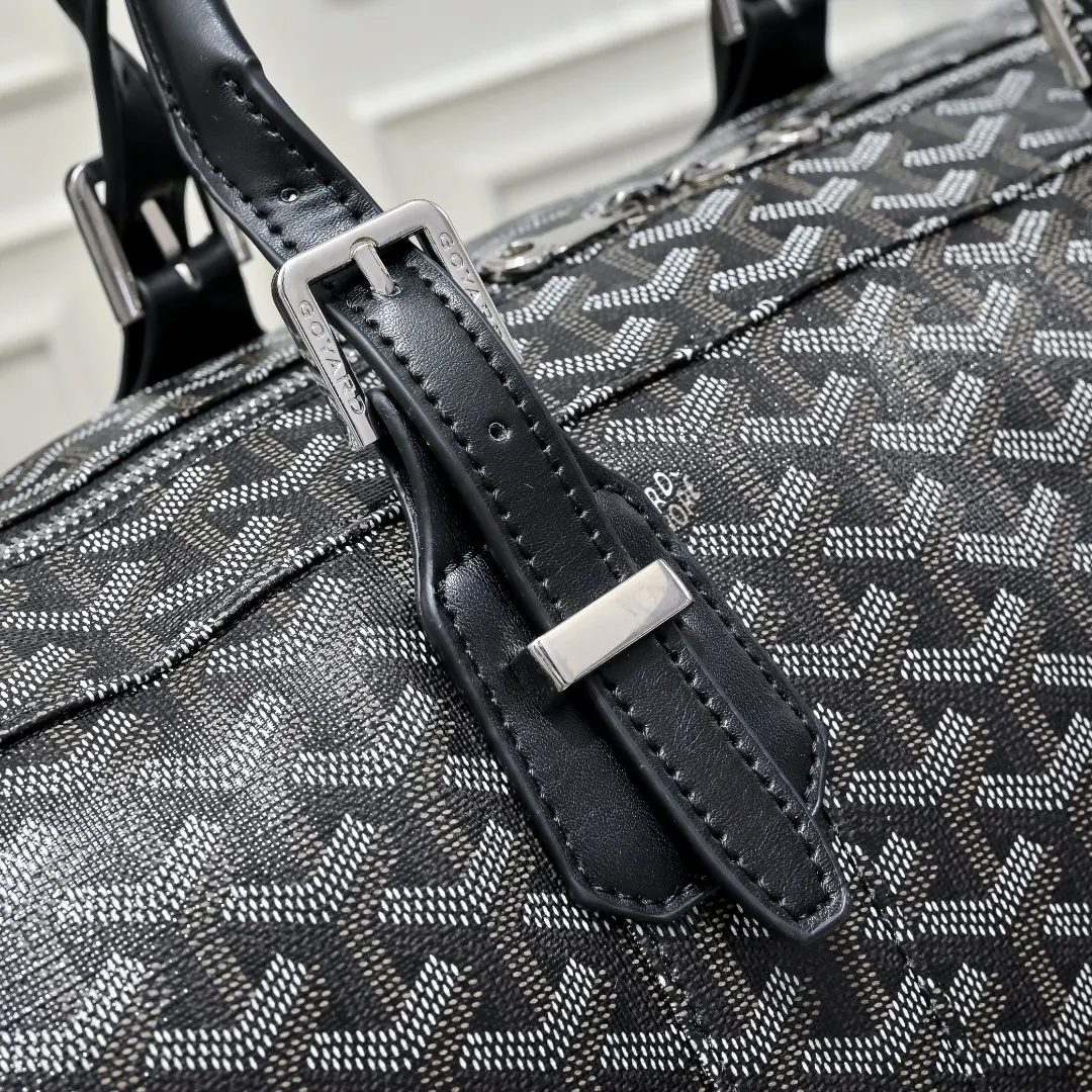 Goyard 黑色 牛皮 旅行袋 大容量旅行款