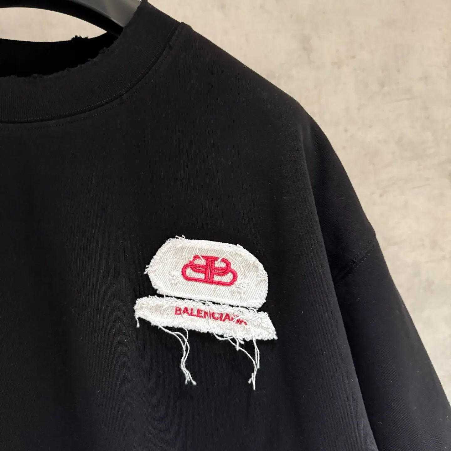 Balenciaga 25SS 刺繡 純棉 短袖T恤