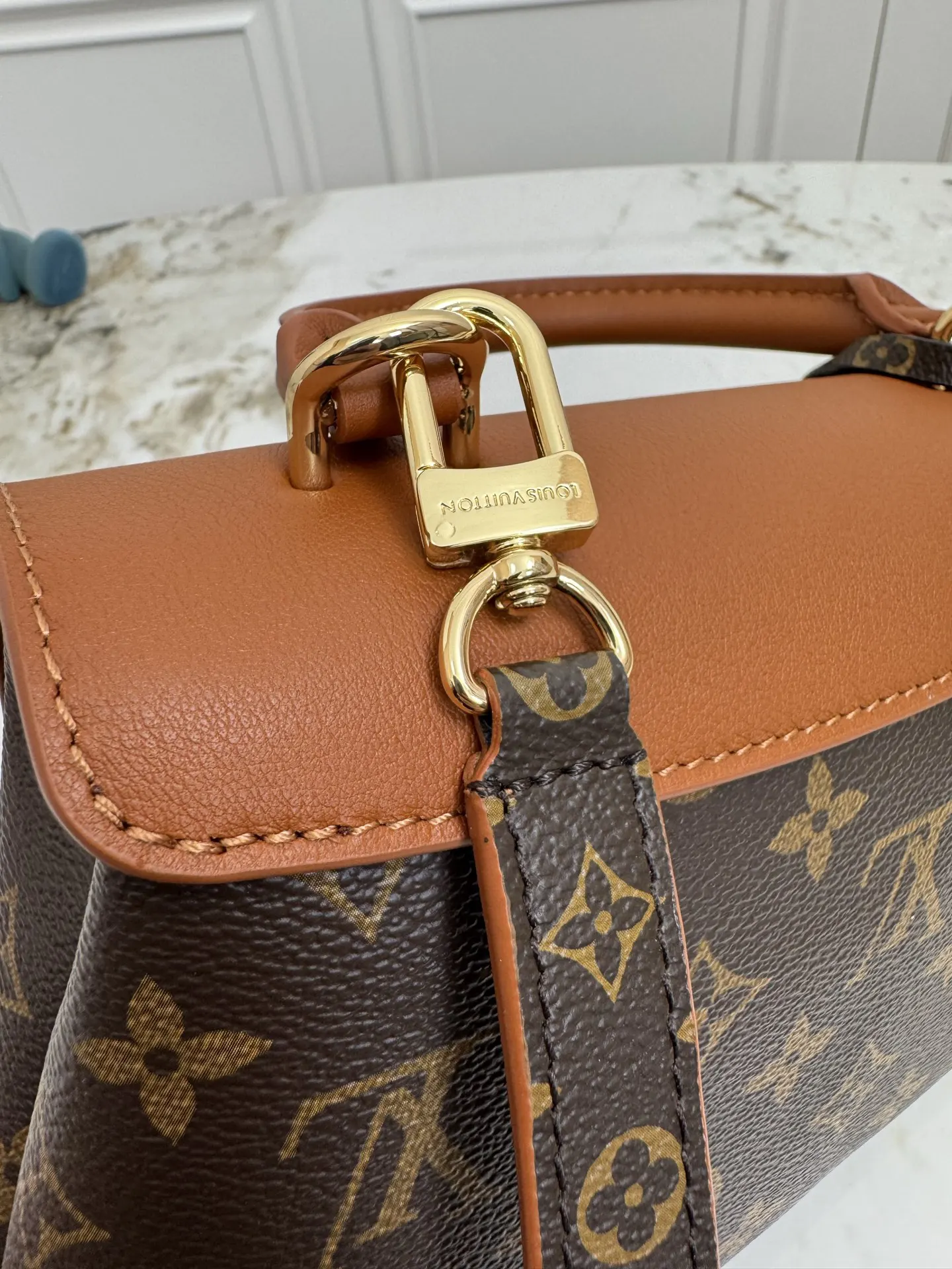 Louis Vuitton M28288 黑色 老花 手提包 实拍款01