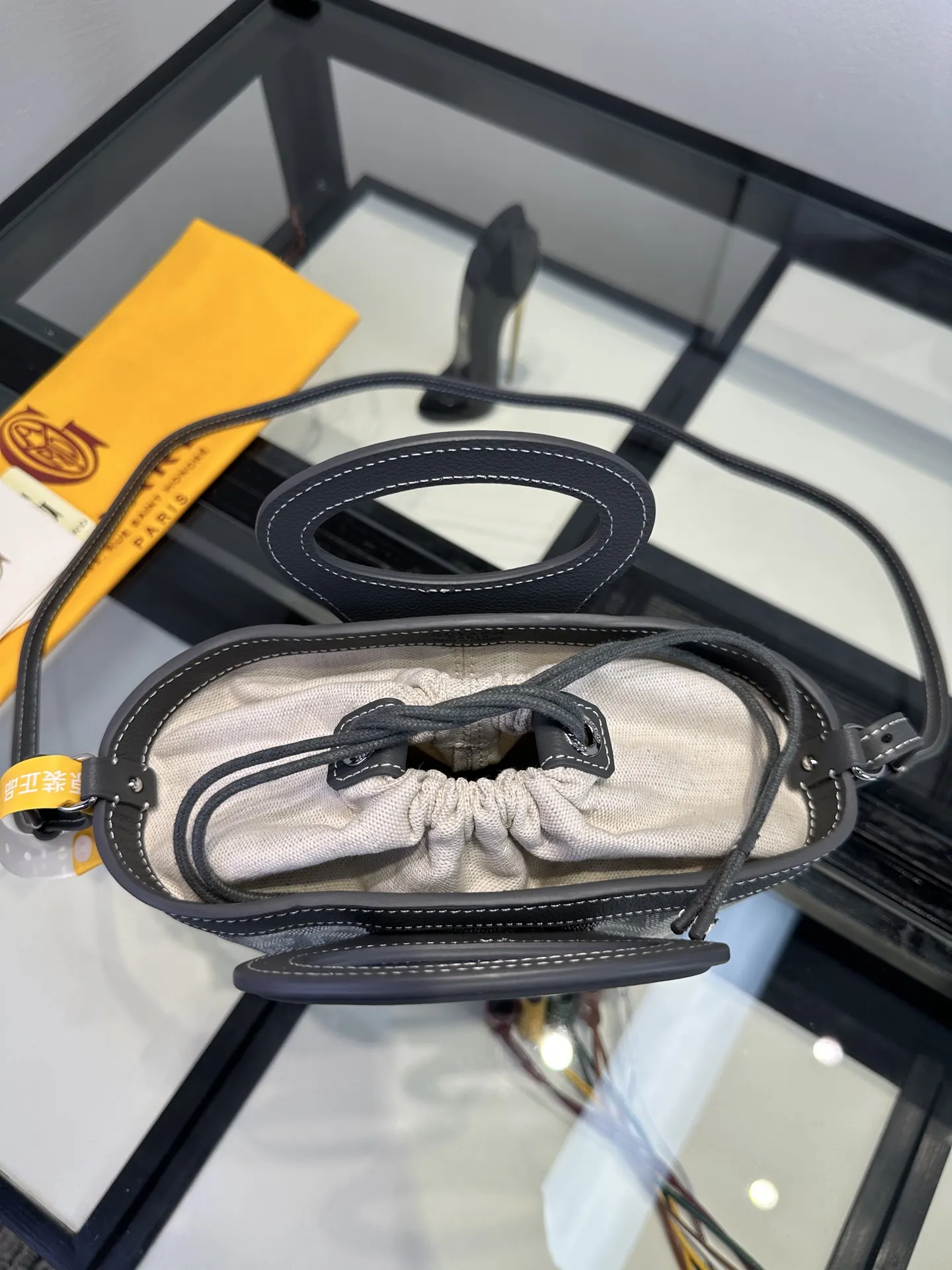 Gray Crossbody Bag Lightweight