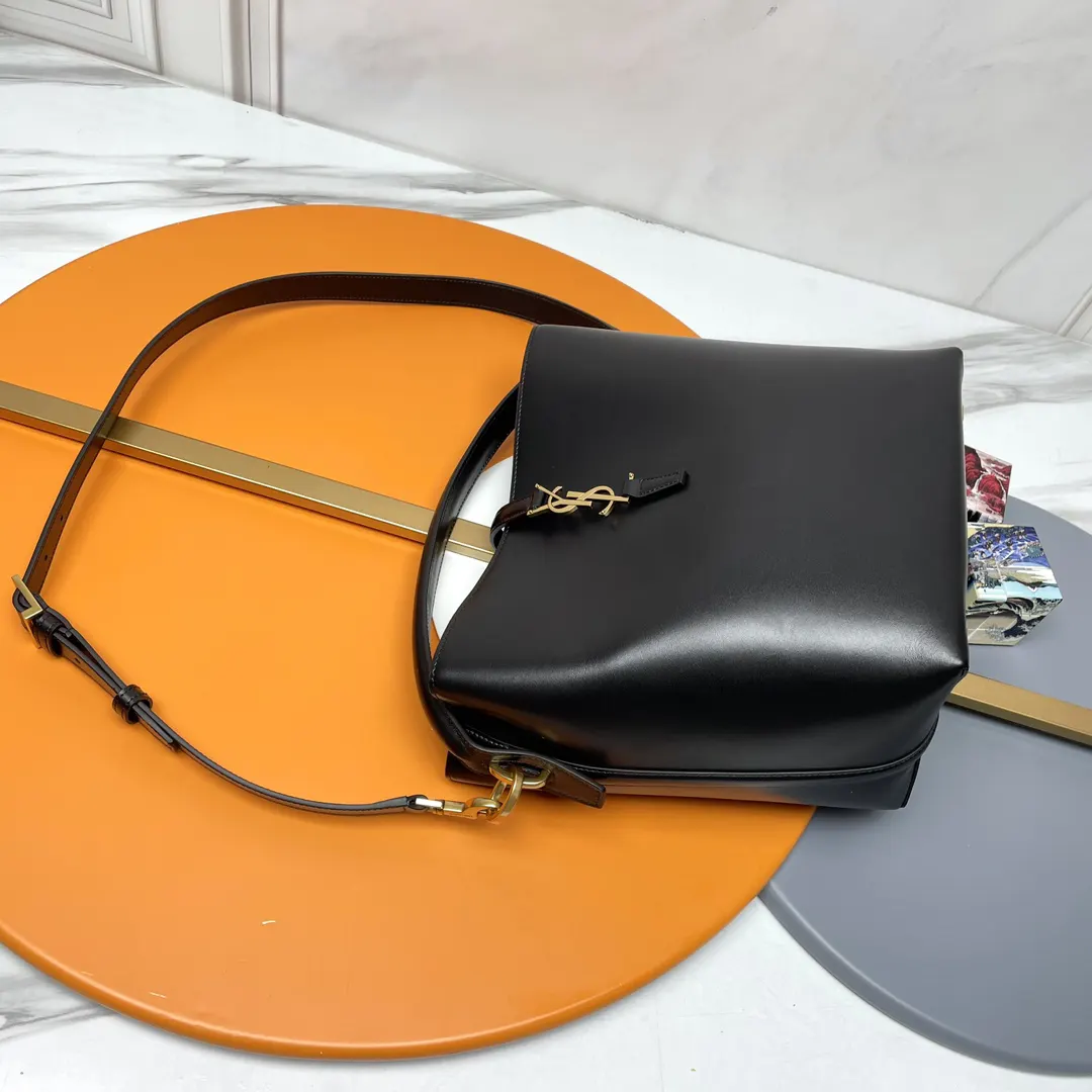 Bucket Bag Casual Leather