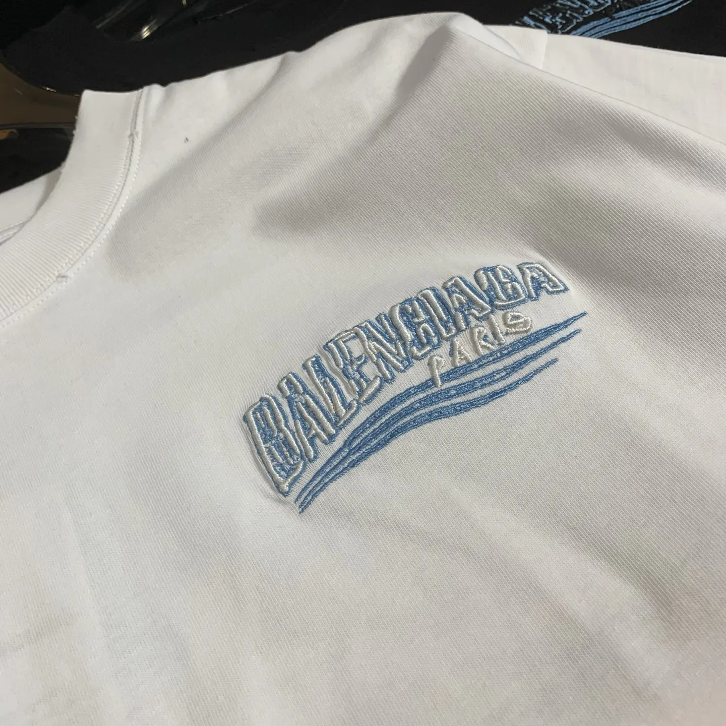 Balenciaga Black Short Sleeve T-Shirt Loose
