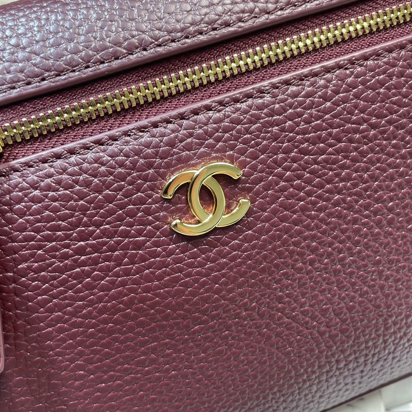 Cosmetic Pouch Premium Leather
