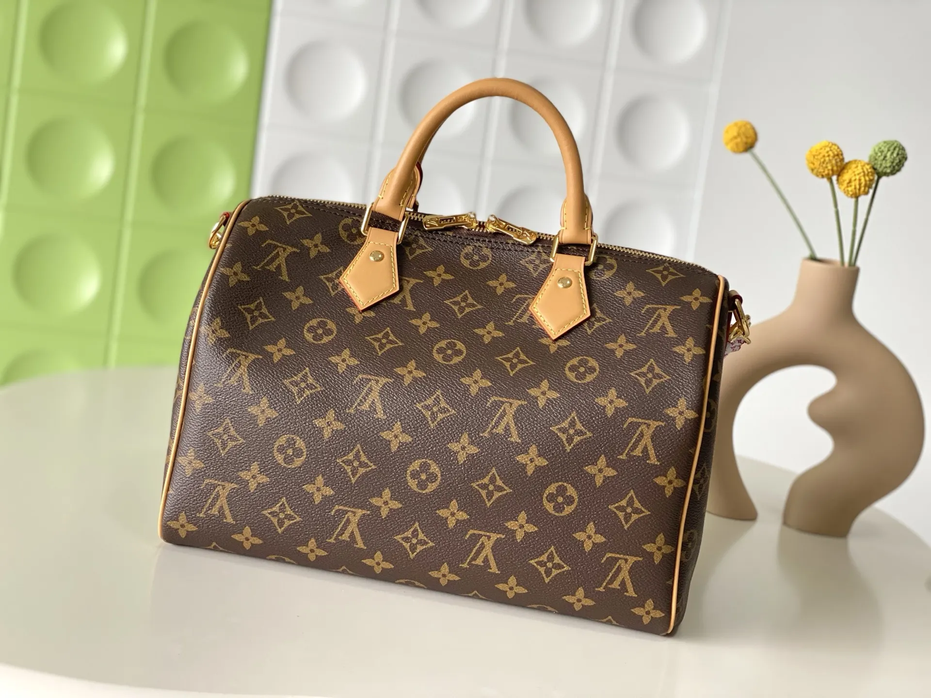 LV Speedy 帆布 收納包 旅行收納款