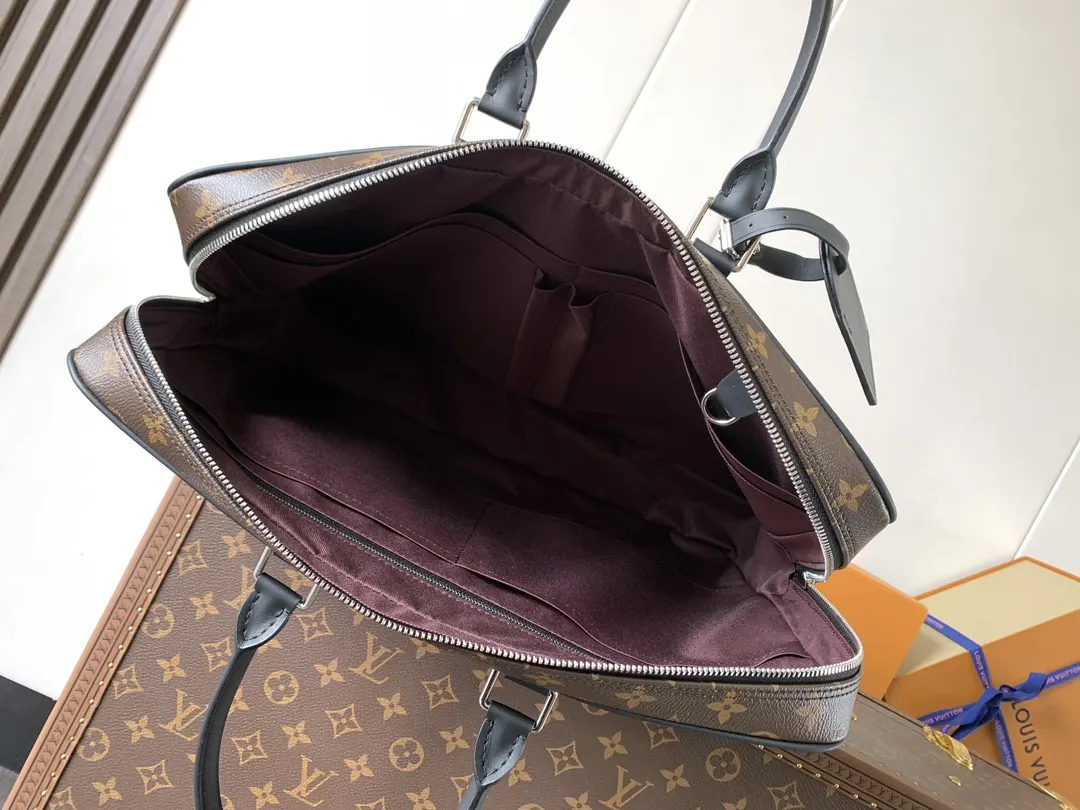 LV 老花 帆布 公文包 商務通勤款(數字9) LV 老花 帆布 公文包 商務通勤款(數字9)