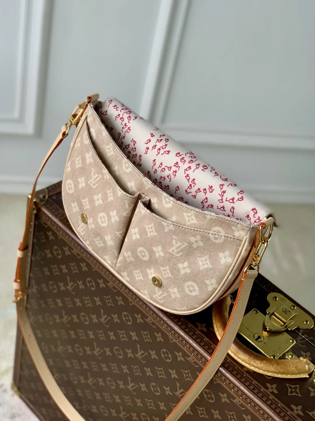 LV 帆布 厘米 高 宽 长度 收纳包 旅行收纳款