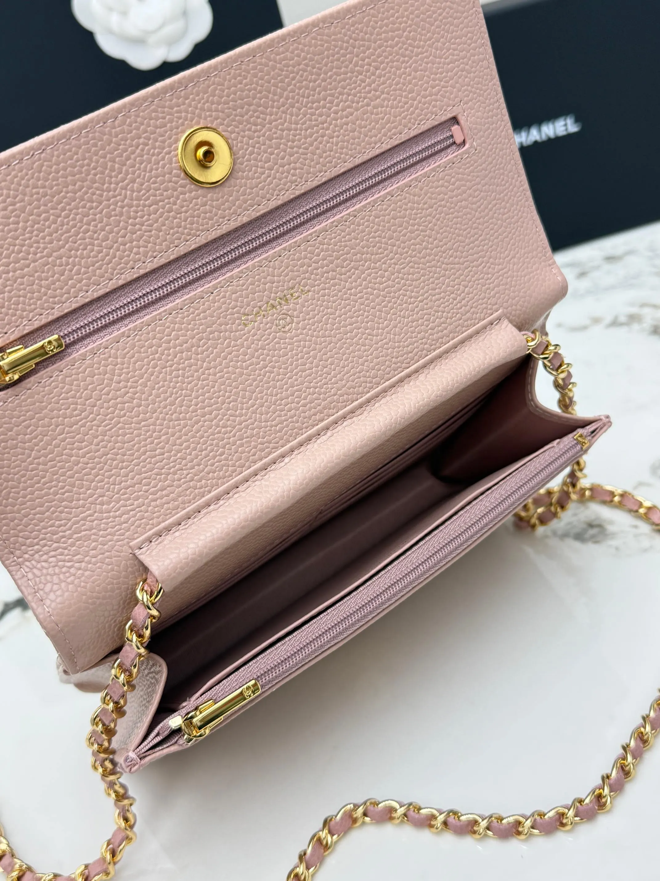 CHANEL 小牛皮 链条包 精致链条款