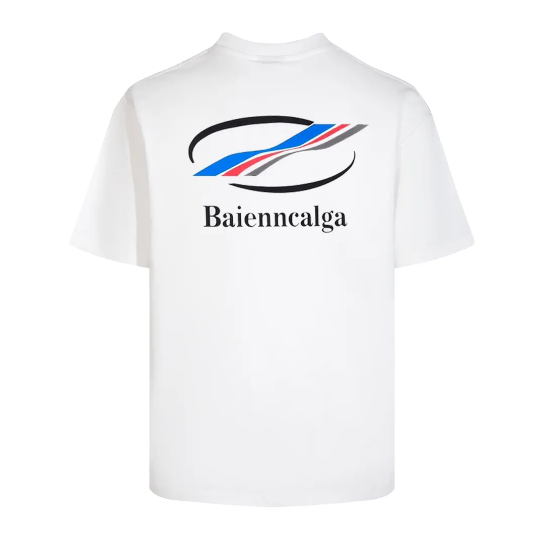 Balenciaga 黑色 短袖T恤 宽松休闲
