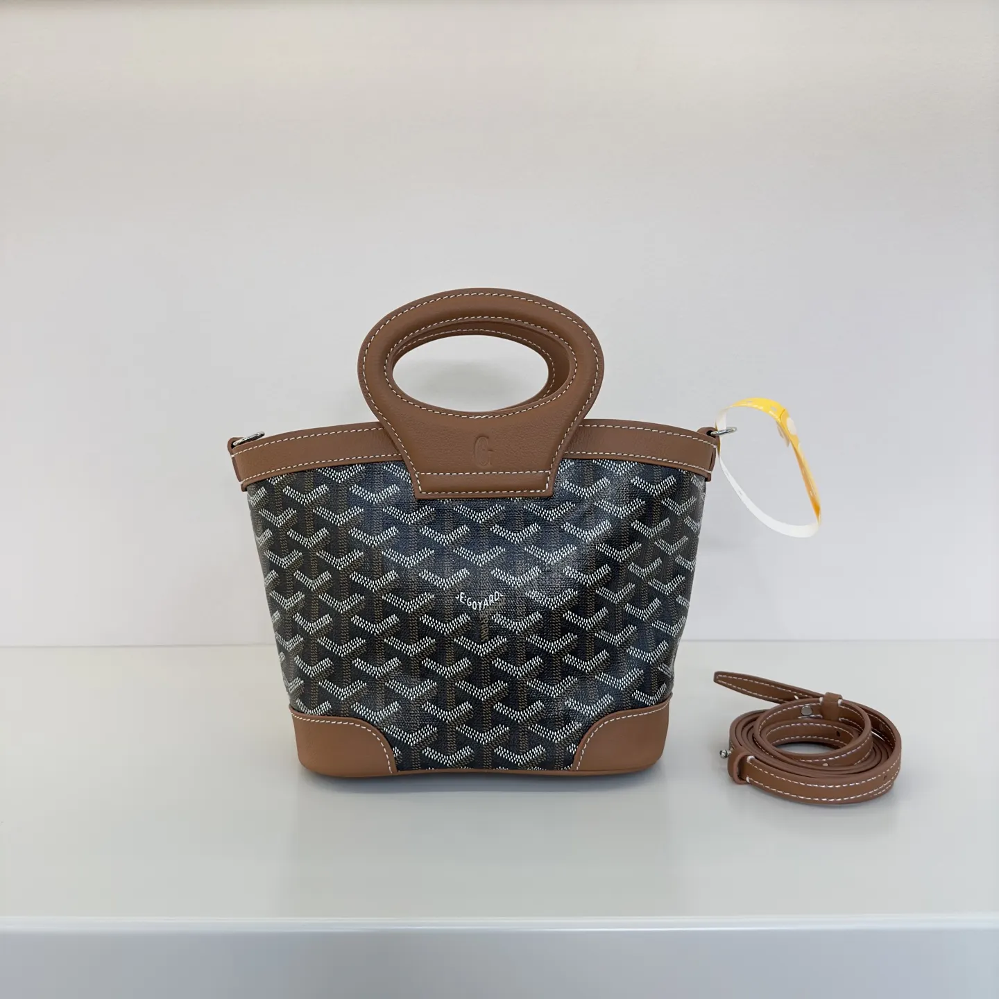 Goyard 菜篮子款式高級感封神 皮質手柄和肩带拼接質感拉满 低 手提包 通勤手提款