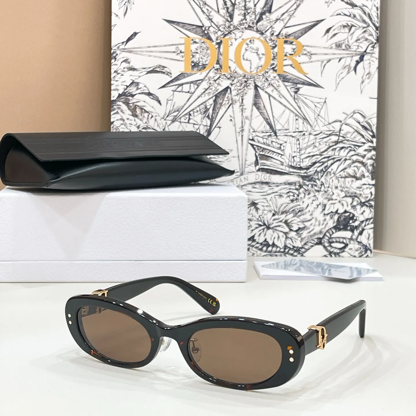 Dior 墨镜 時尚防晒 太陽鏡