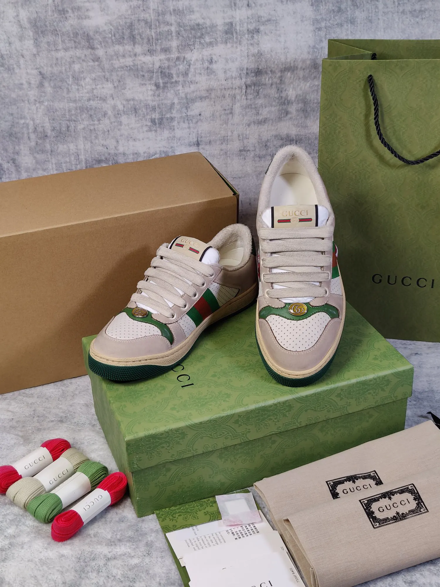 Gucci Logo休闲运动鞋