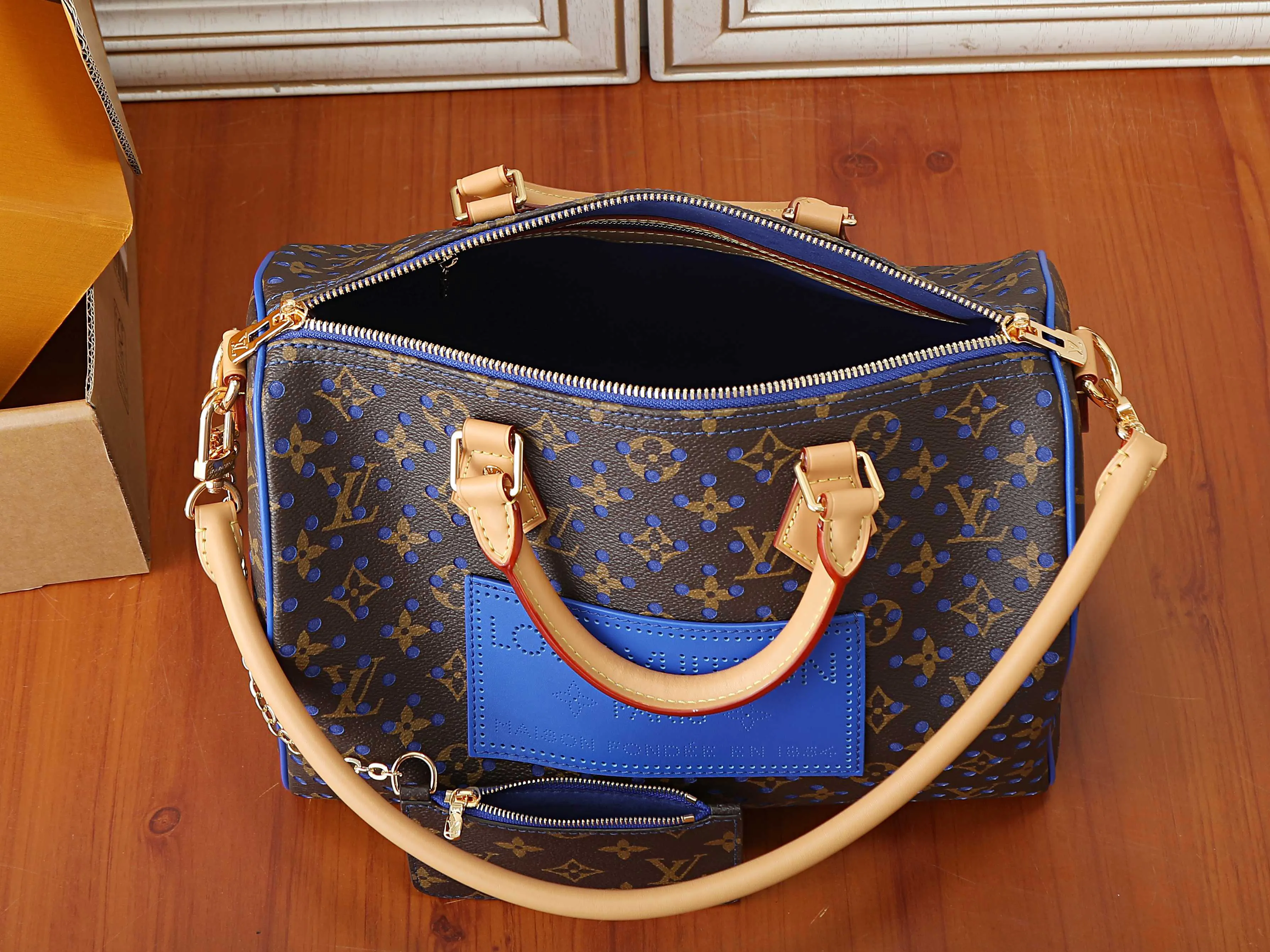 Louis Vuitton Organizer Pouch Travel Leather