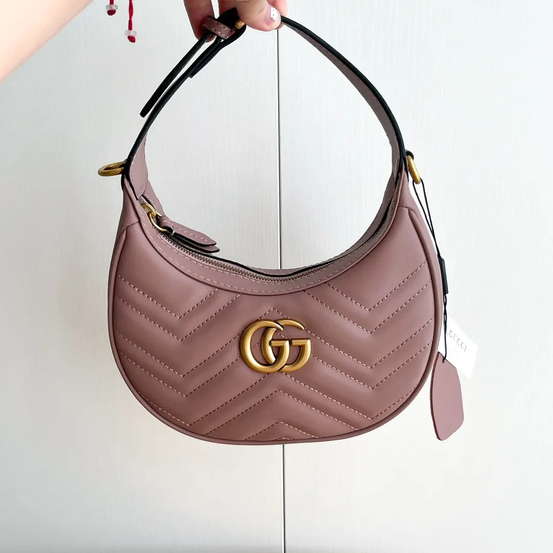 Gucci Marmont 絎縫皮革錢包 日常收納款