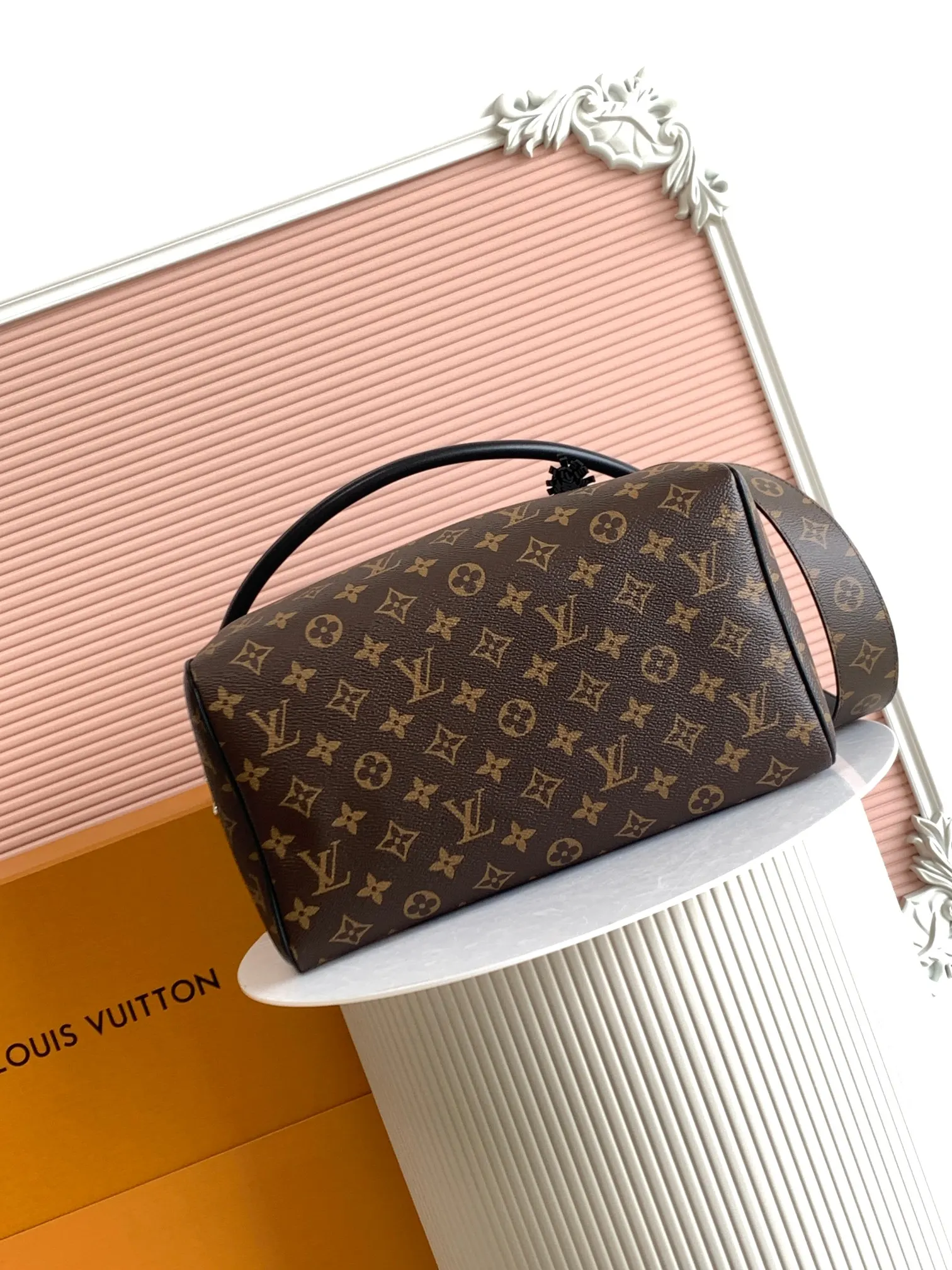 Monogram Chain Bag Canvas