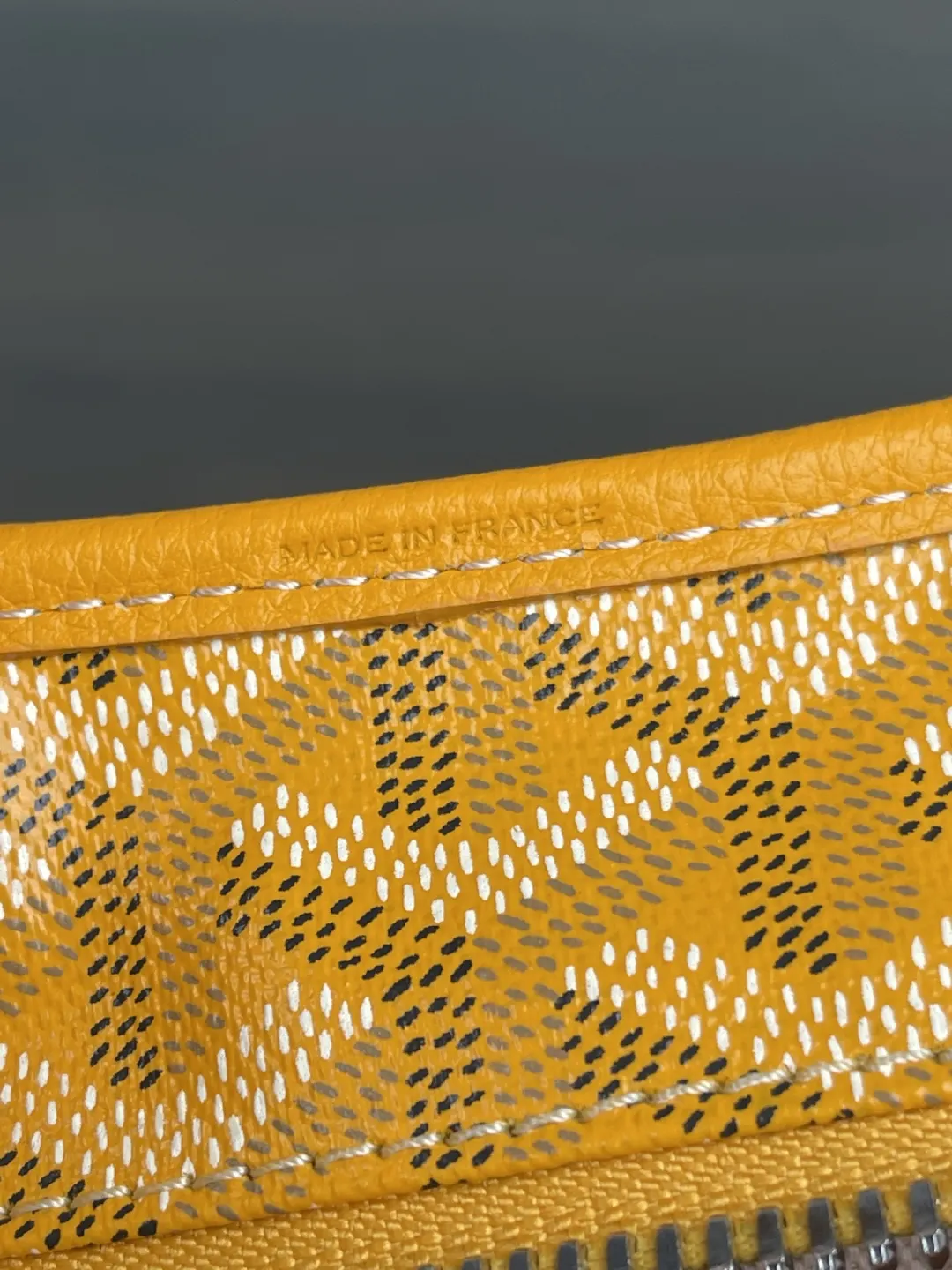 Goyard Hobo 黄色 腋下包 复古腋下背款