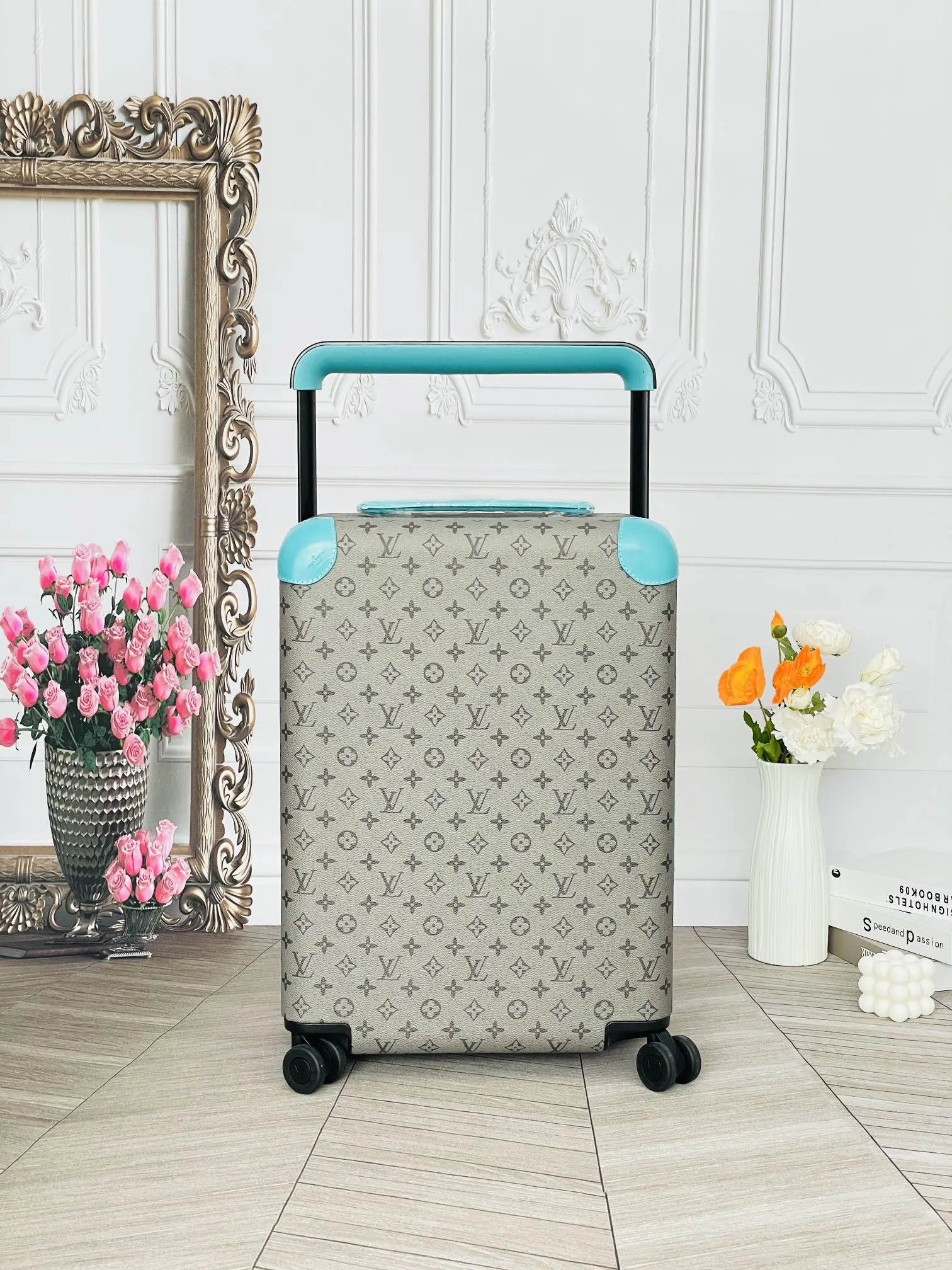 Louis Vuitton Monogram Suitcase Travel Lightweight Canvas