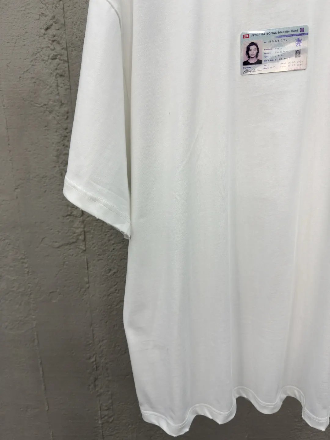 Balenciaga White Cotton Short Sleeve T-Shirt Street