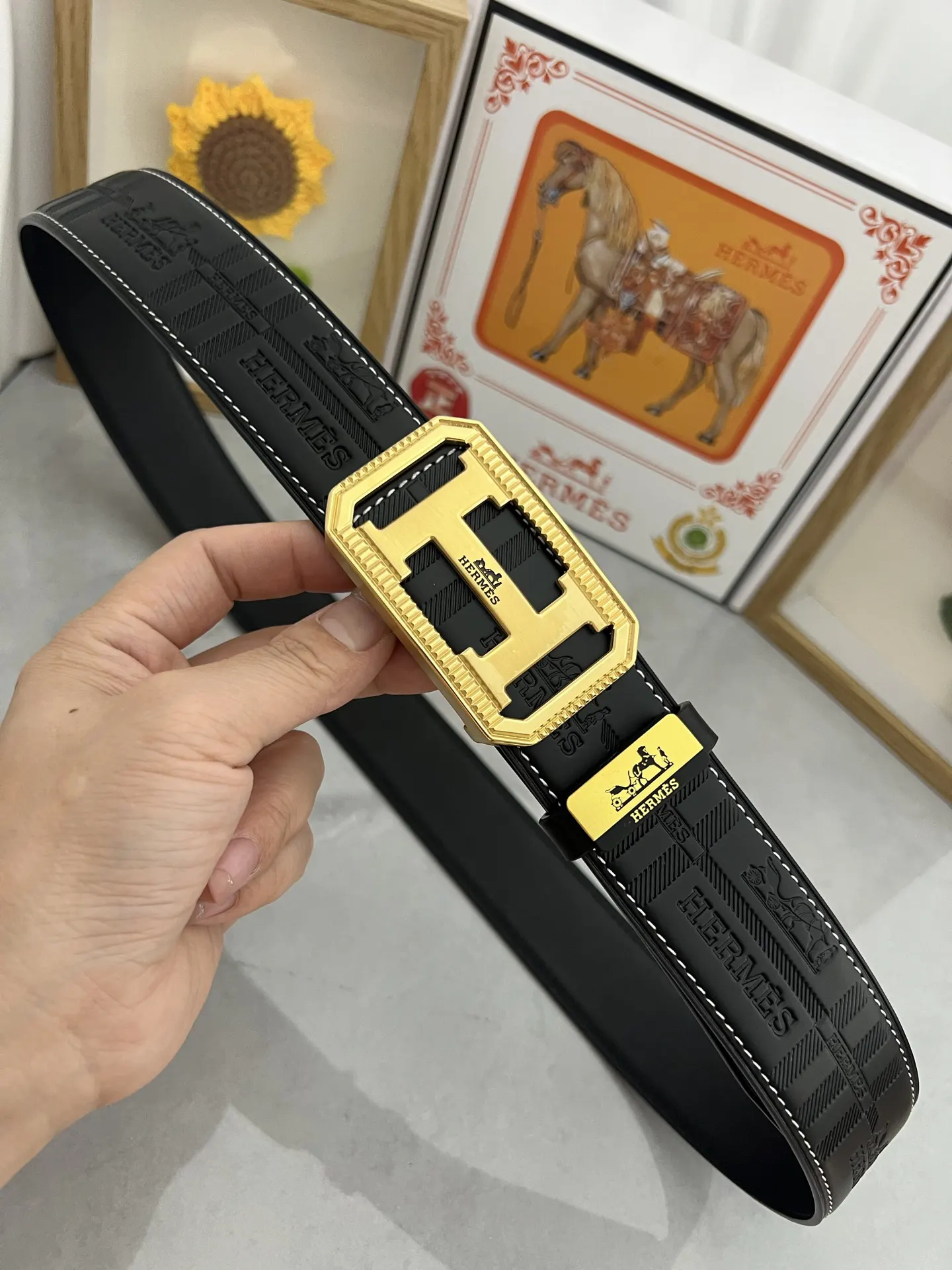 Hermès Leather Belt Fine Accessories