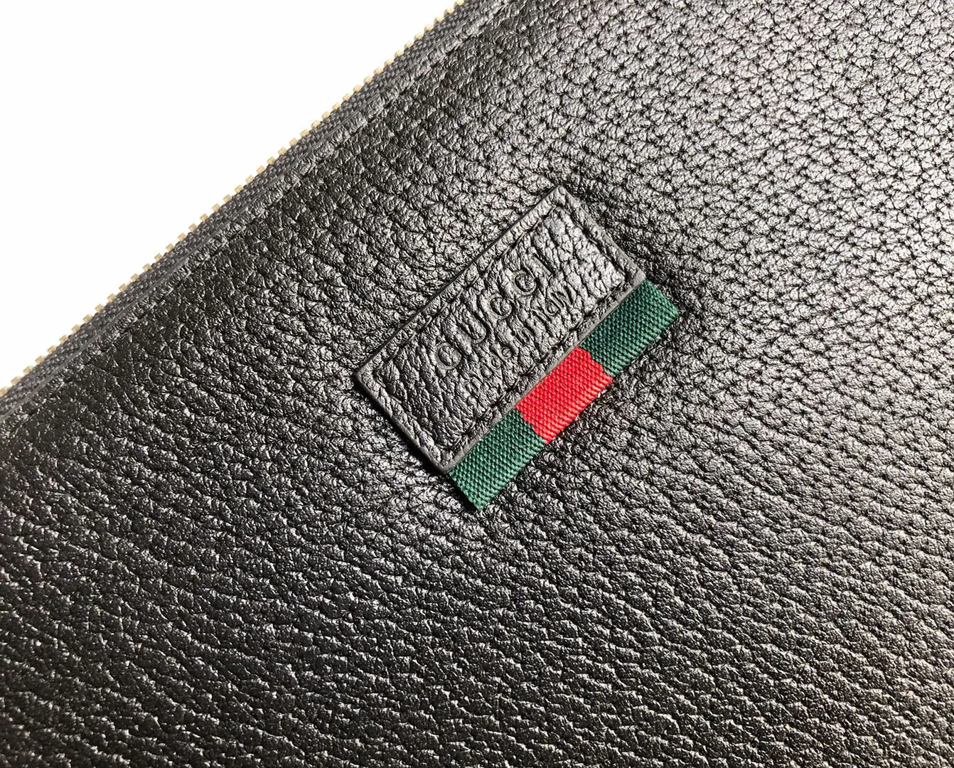 Gucci 红色 绿色 小牛皮 手拿包 精致手拿款