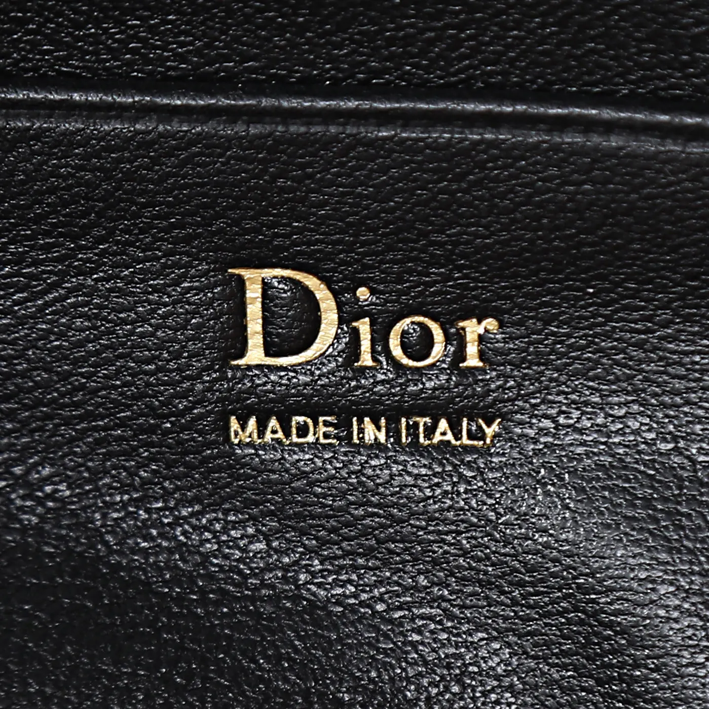 Dior Oblique 黑色羊皮手拿包 晚宴手拿