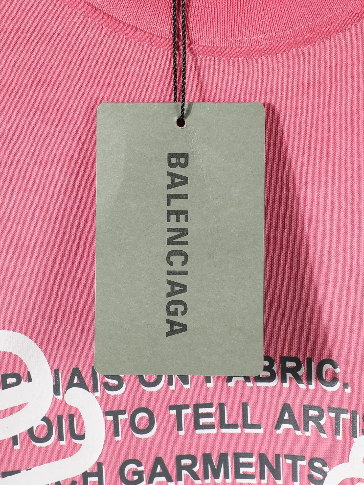 Balenciaga 26SS Logo 字母 短袖T恤