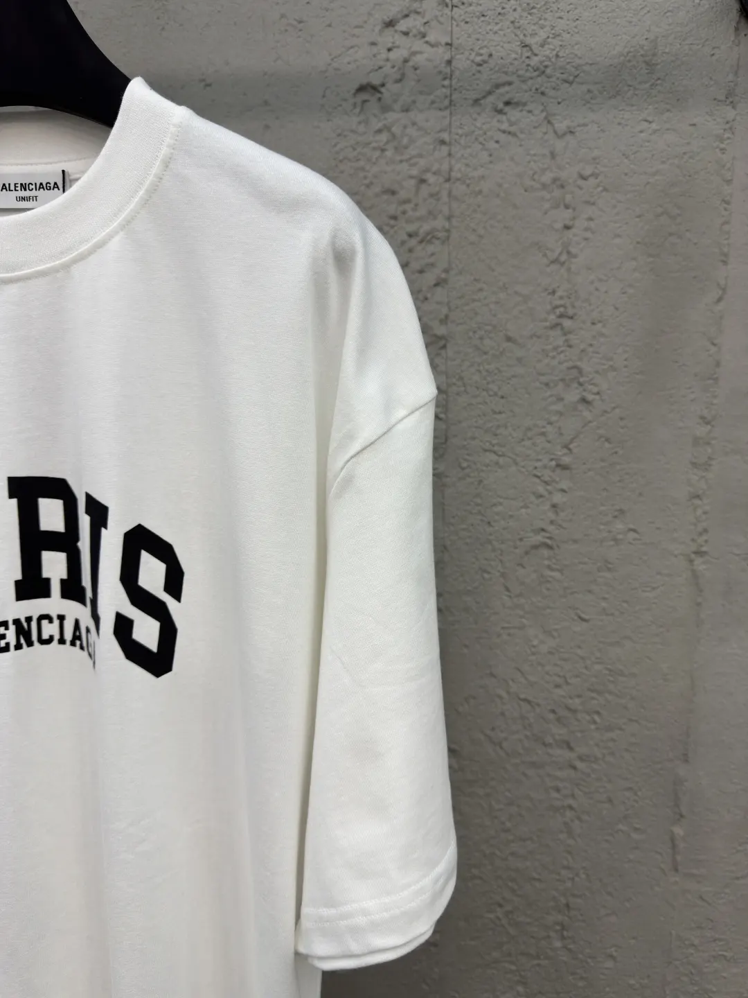 Balenciaga 白色 Logo 短袖T恤
