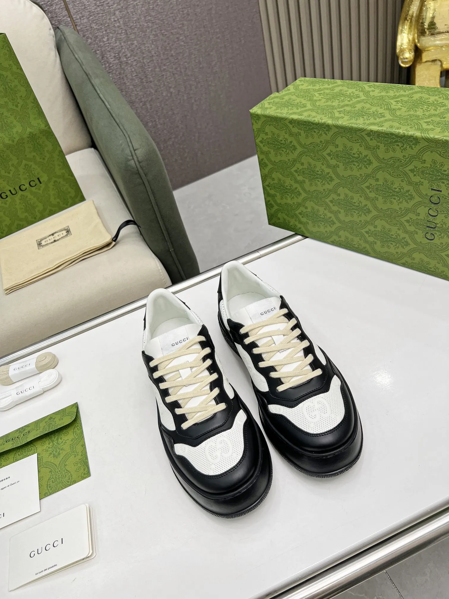 Gucci Logo休闲运动鞋