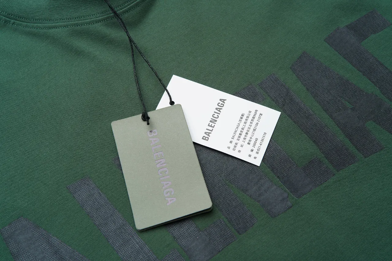 Balenciaga 短袖T恤 街头休闲款