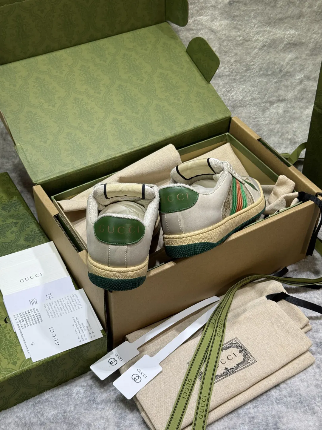 Gucci Logo休闲运动鞋 百搭款