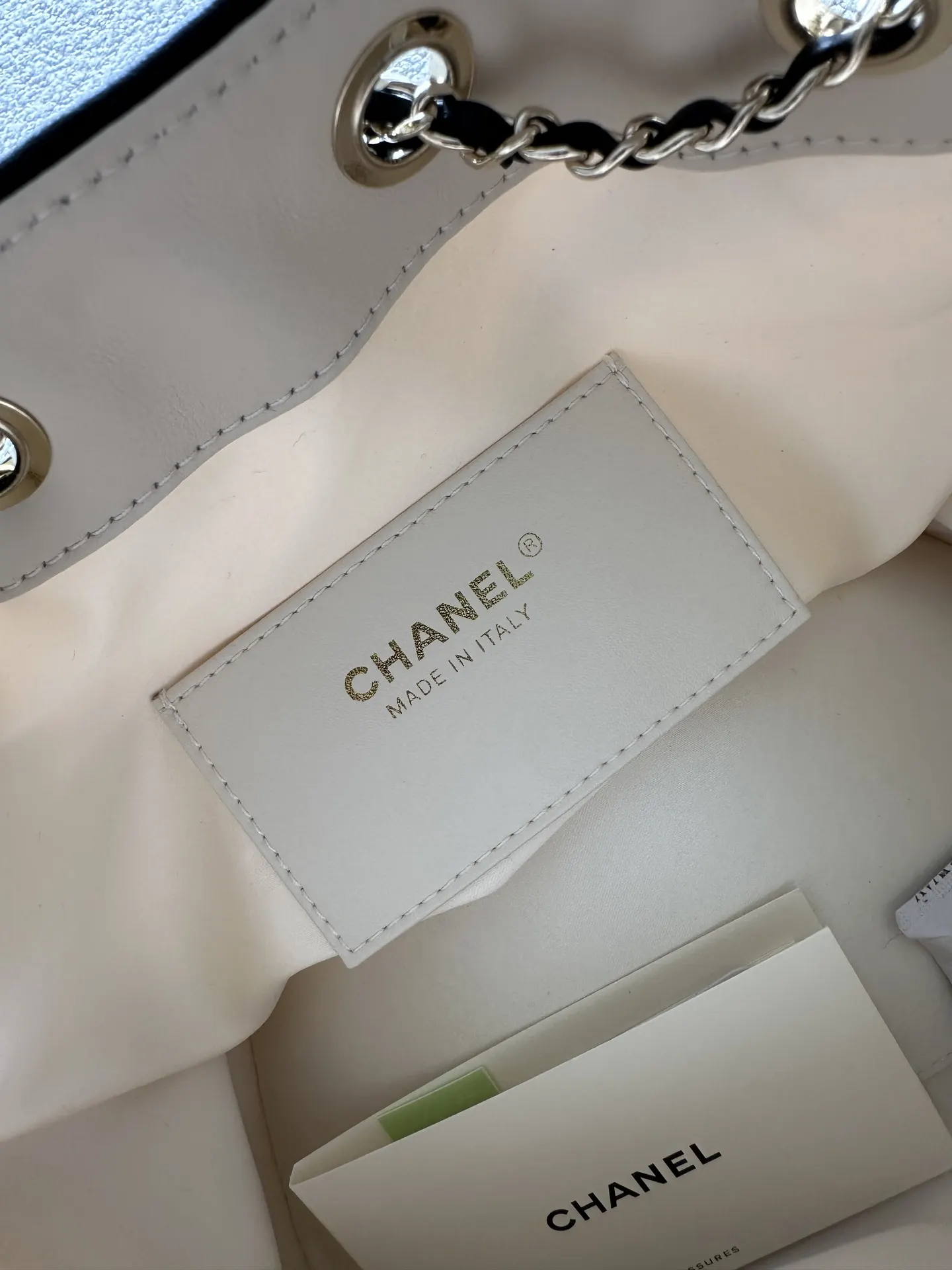 CHANEL 牛皮 腋下包 复古腋下背款