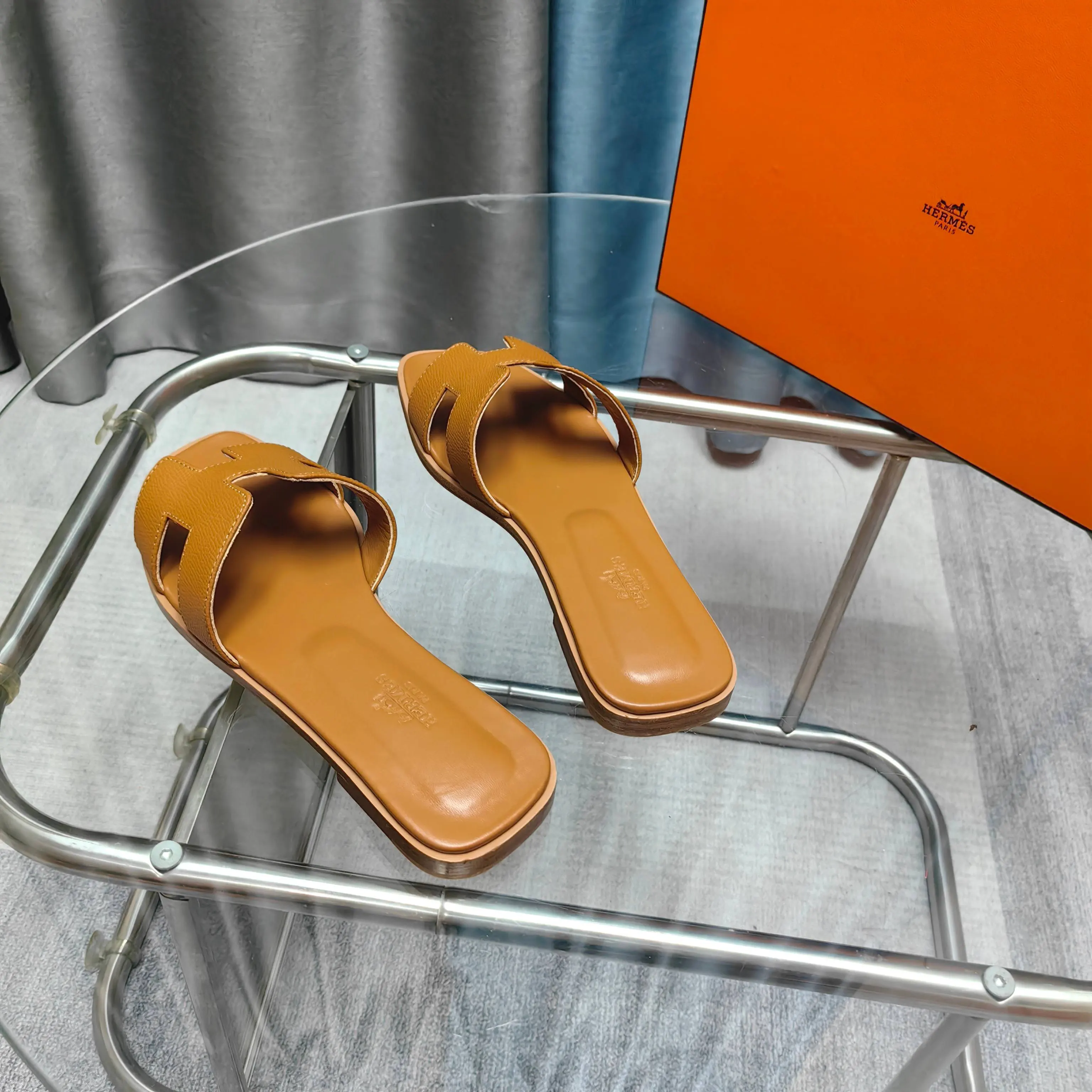 Hermès Oran 拖鞋 舒适