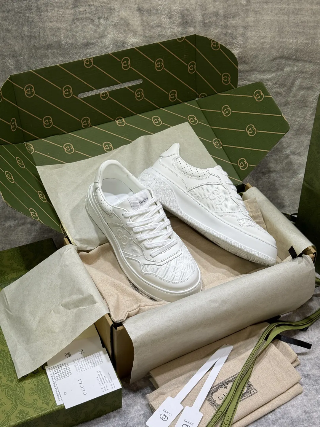 Gucci Logo休閒運動鞋