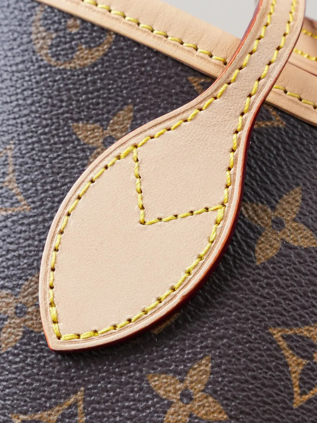 Neverfull 老花 牛皮 托特包 大容量托特款