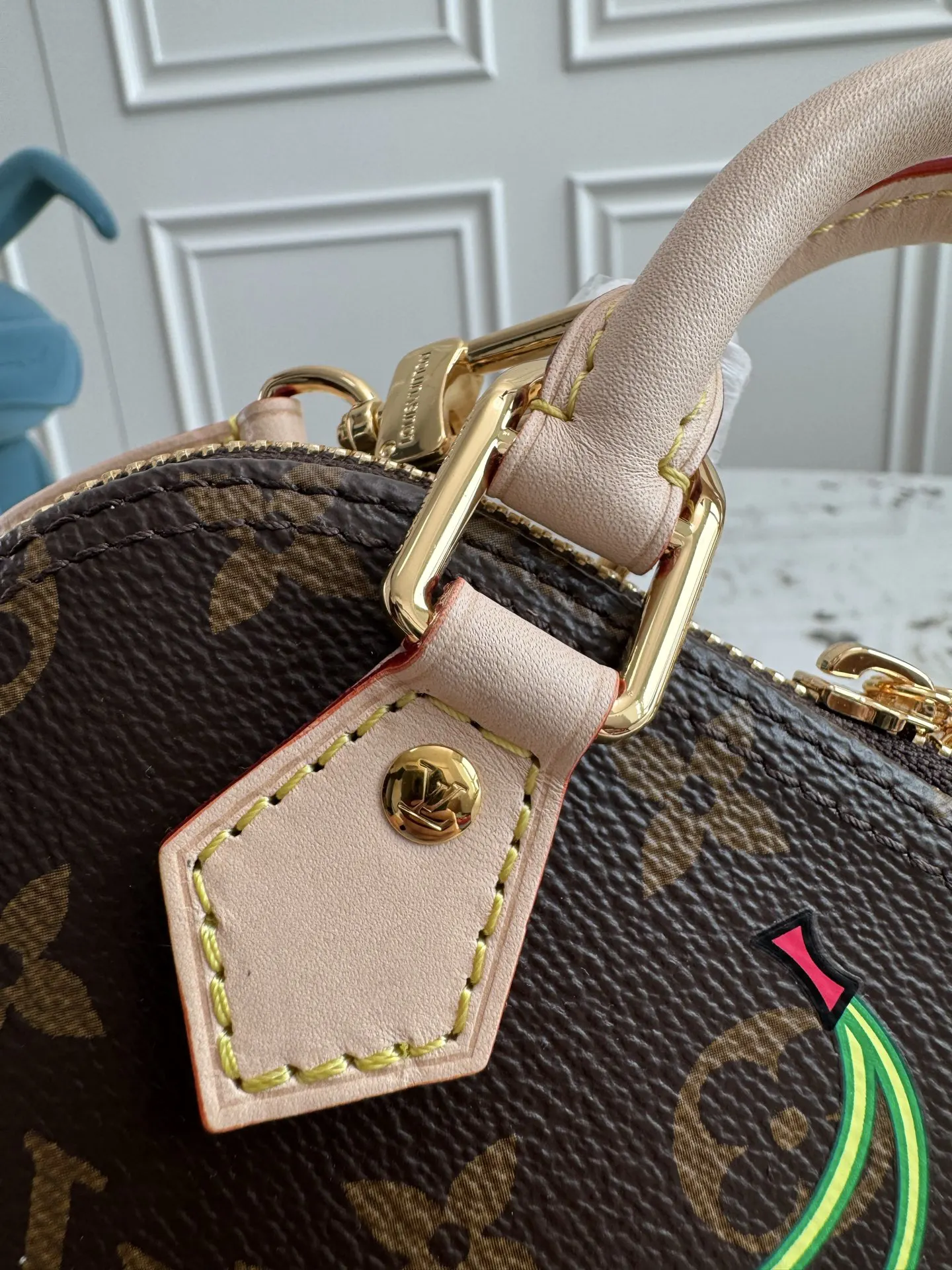 Louis Vuitton Monogram 手提包 棕色