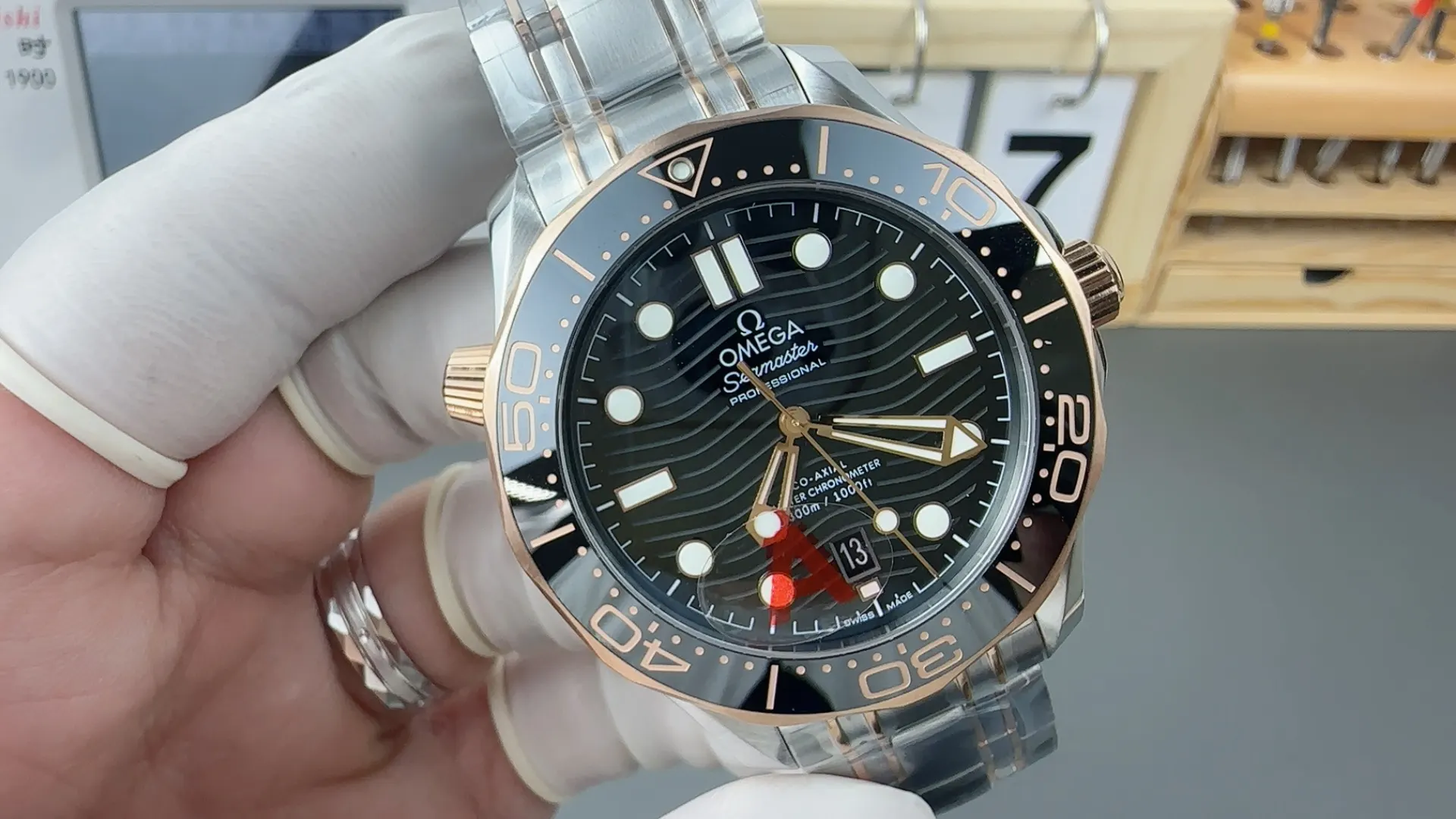 Omega VS厂全新海马 米 升级欧米茄 手表 经典腕表款