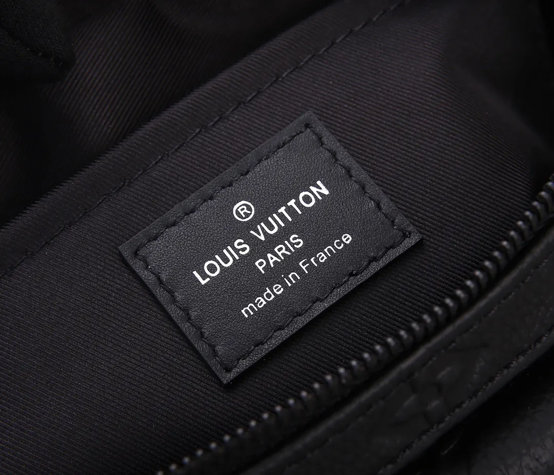 Black Chain Bag Canvas Leather