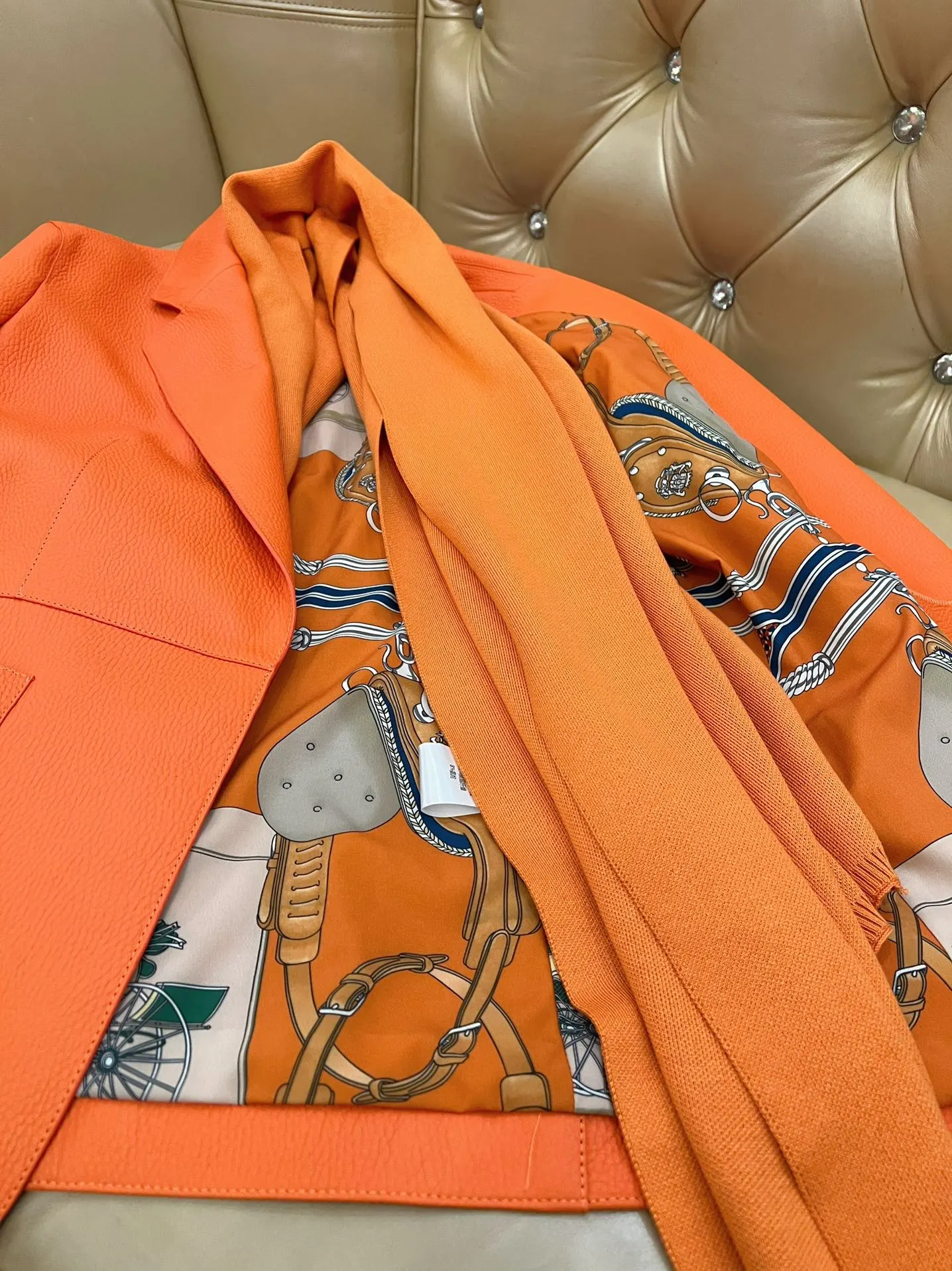 Hermès Jacket Leather