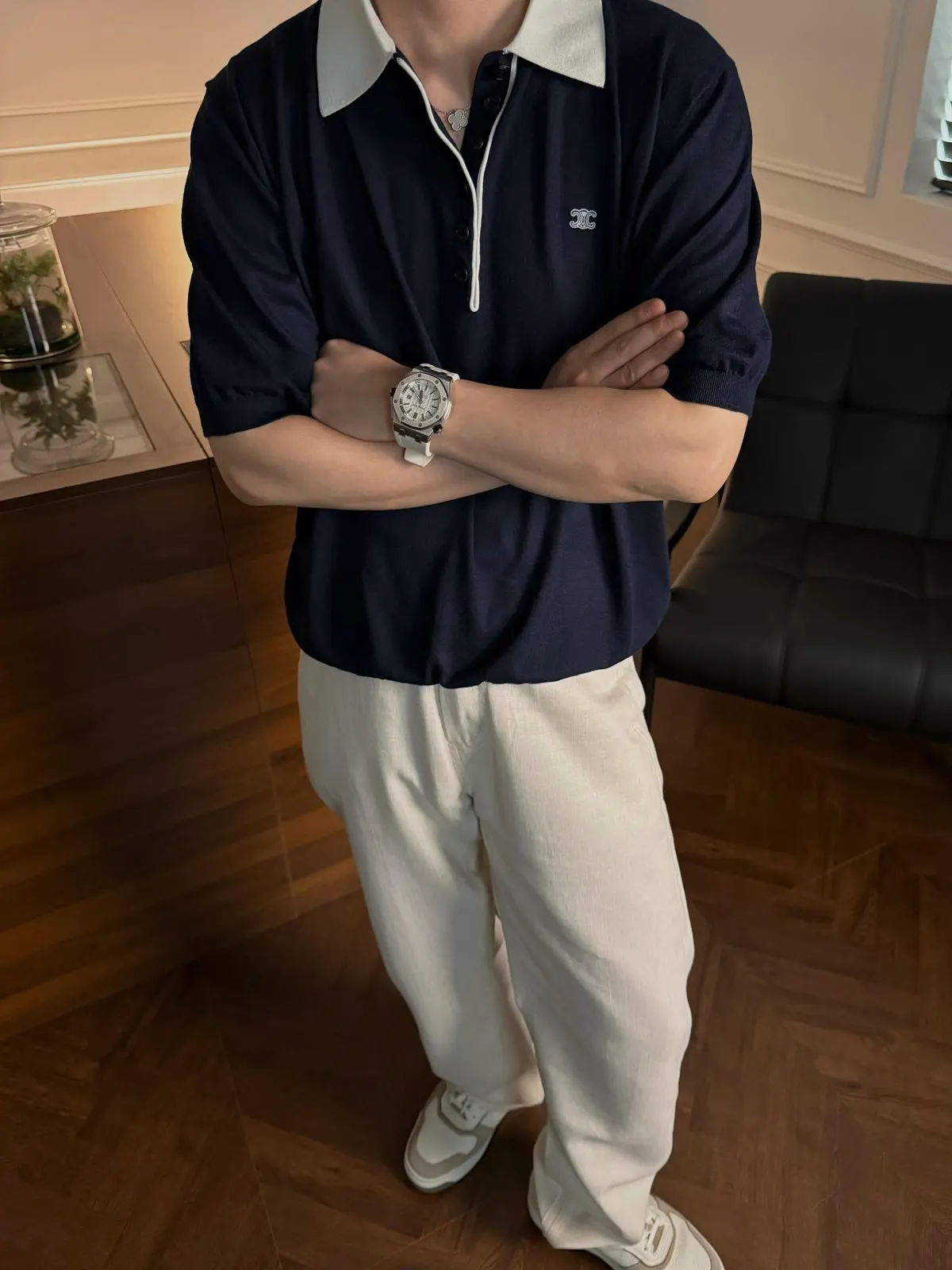 Celine 刺绣 羊毛 针织衫 质感针织款