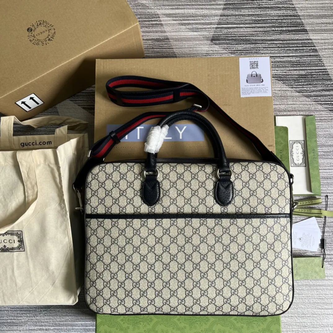 Gucci Briefcase Business Commuter