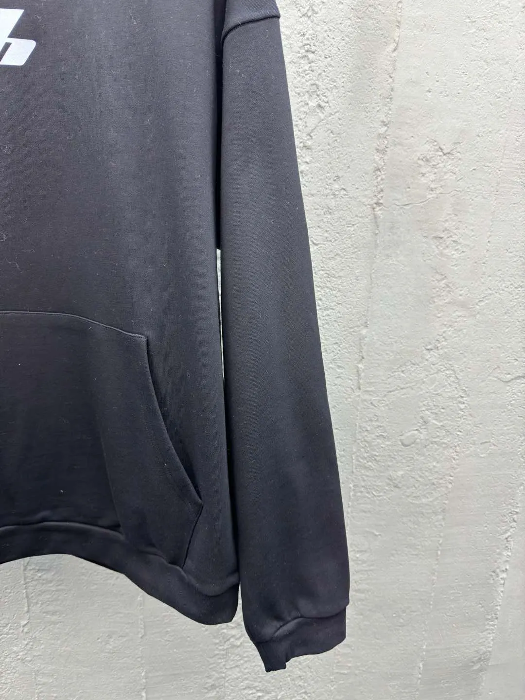 Balenciaga Logo 卫衣 黑色