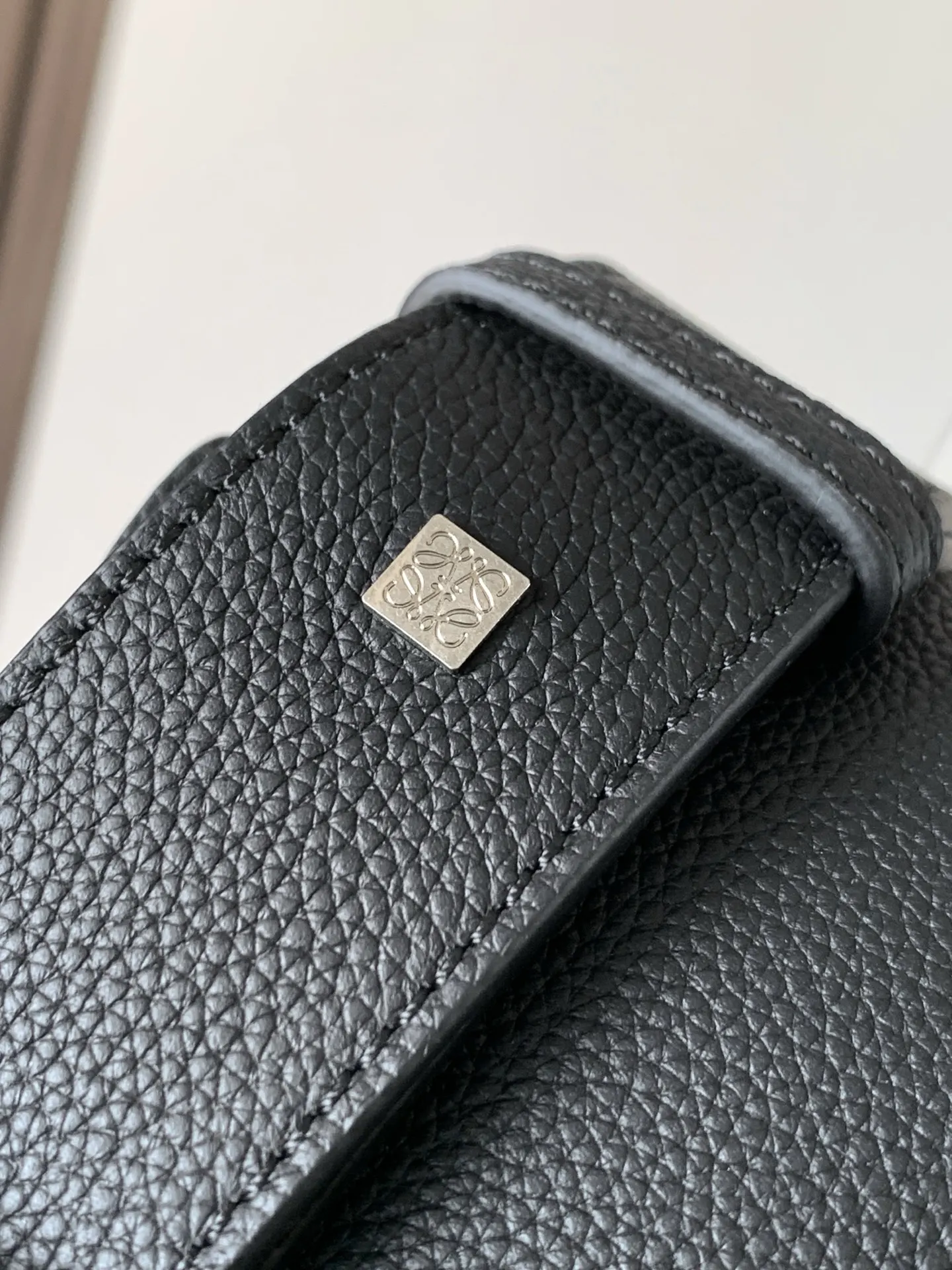 Black Belt Bag Casual Leather