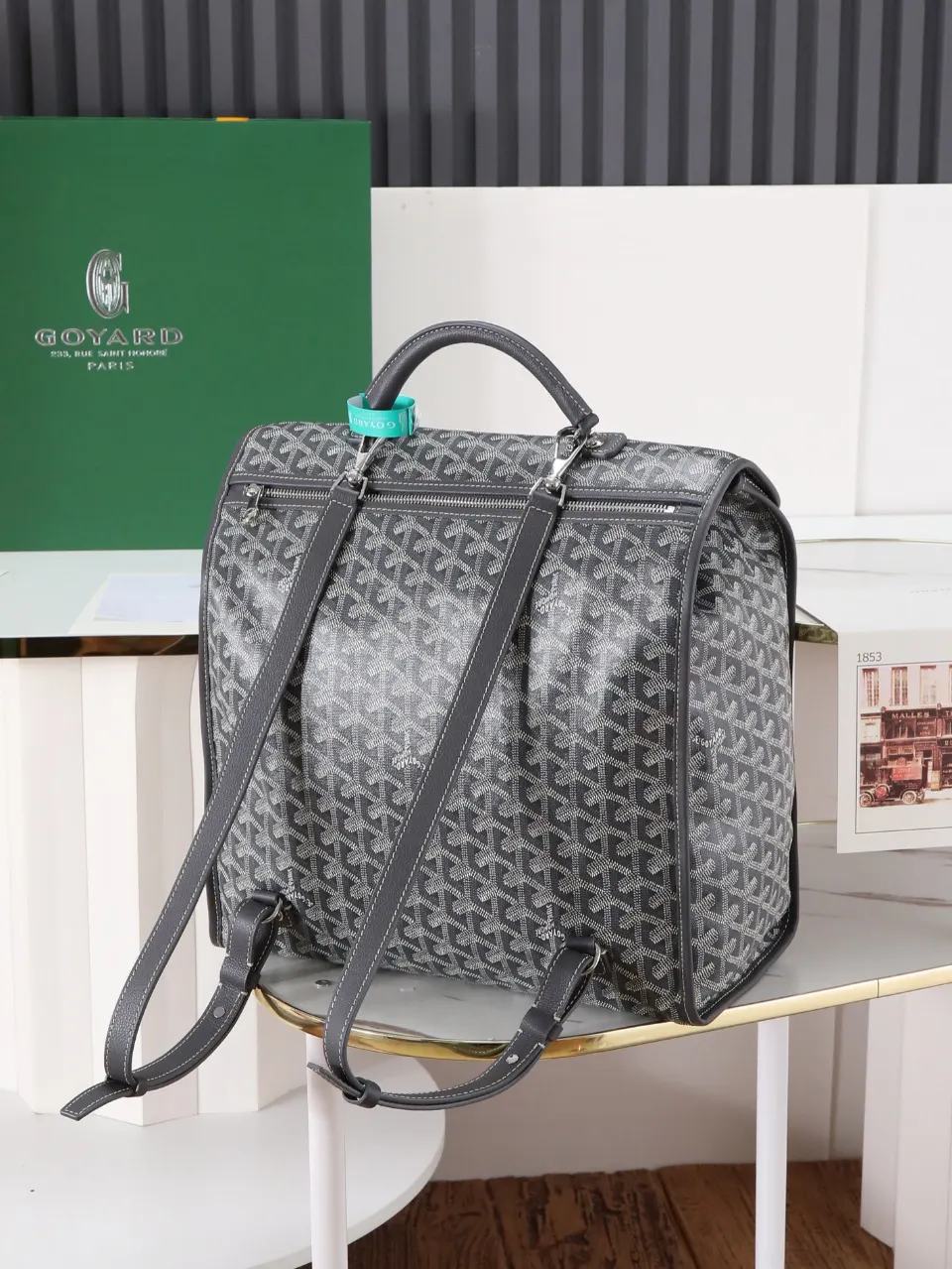 Goyard 灰色 雙肩包 实用雙肩款