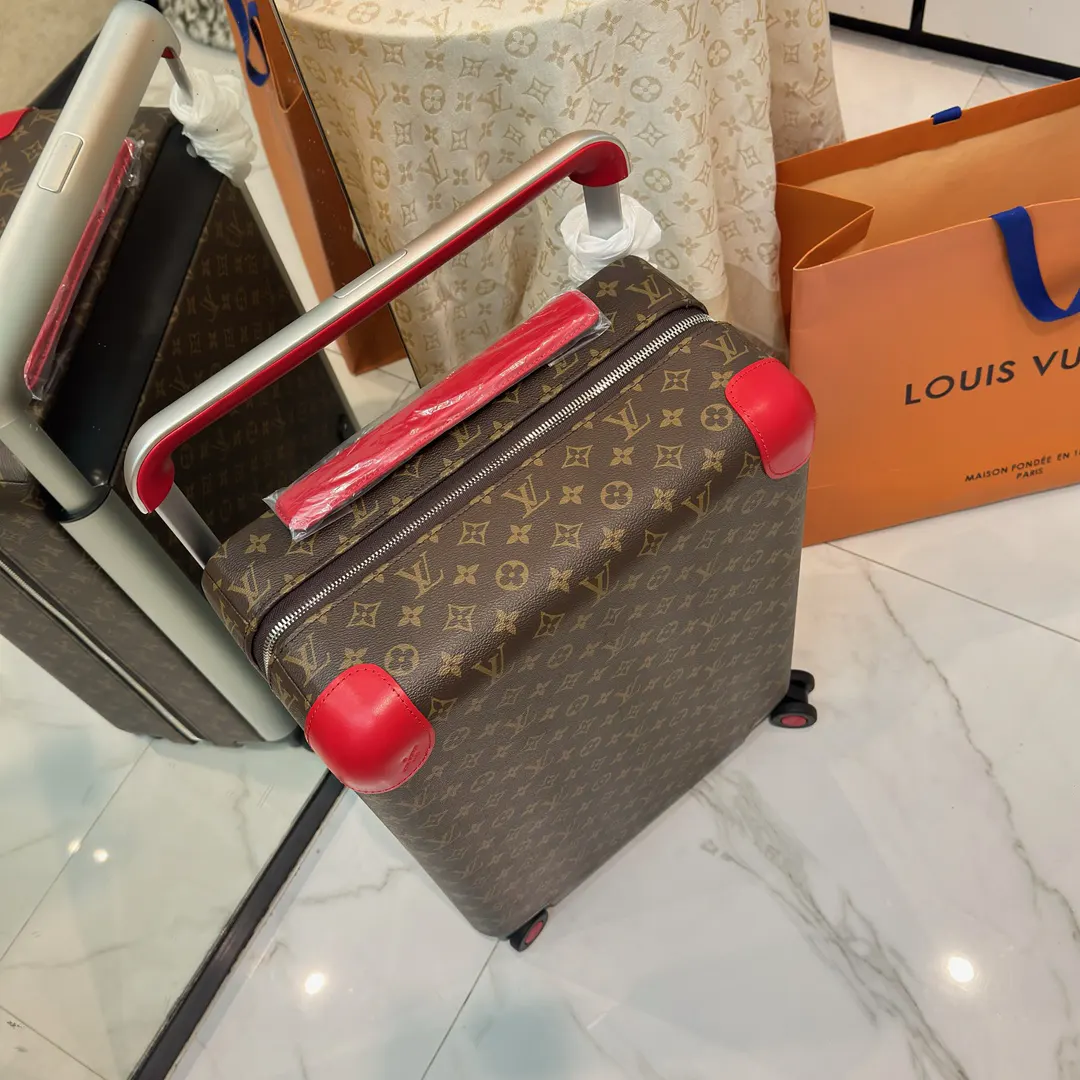 LV Horizon 棕紅配色拉桿箱 旅行出行款(數字5) LV Horizon 棕紅配色拉桿箱 旅行出行款(數字5)