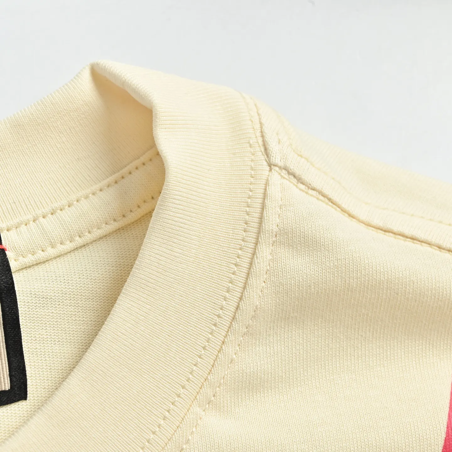 Gucci 23Ss Letter Print Short Sleeve T-Shirt