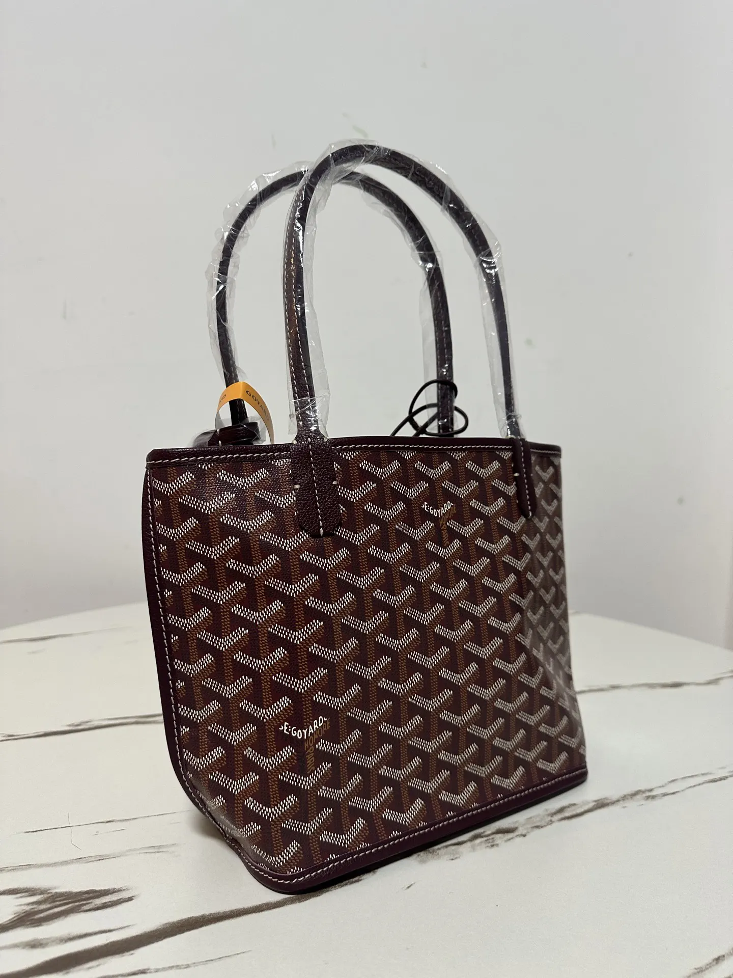 Goyard 红色 酒红 小牛皮 托特包 大容量托特款