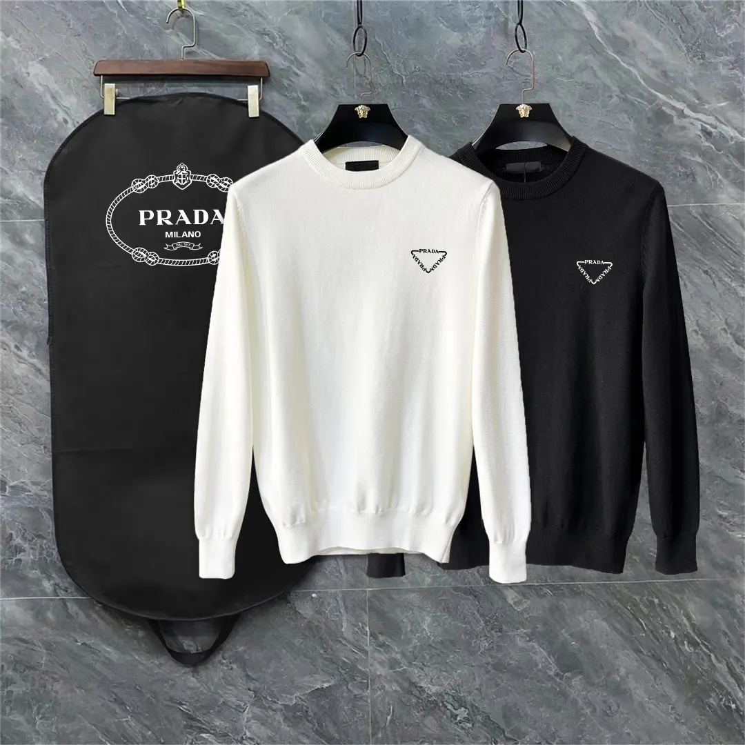 PRADA 针织 Logo 针织衫 休闲百搭款
