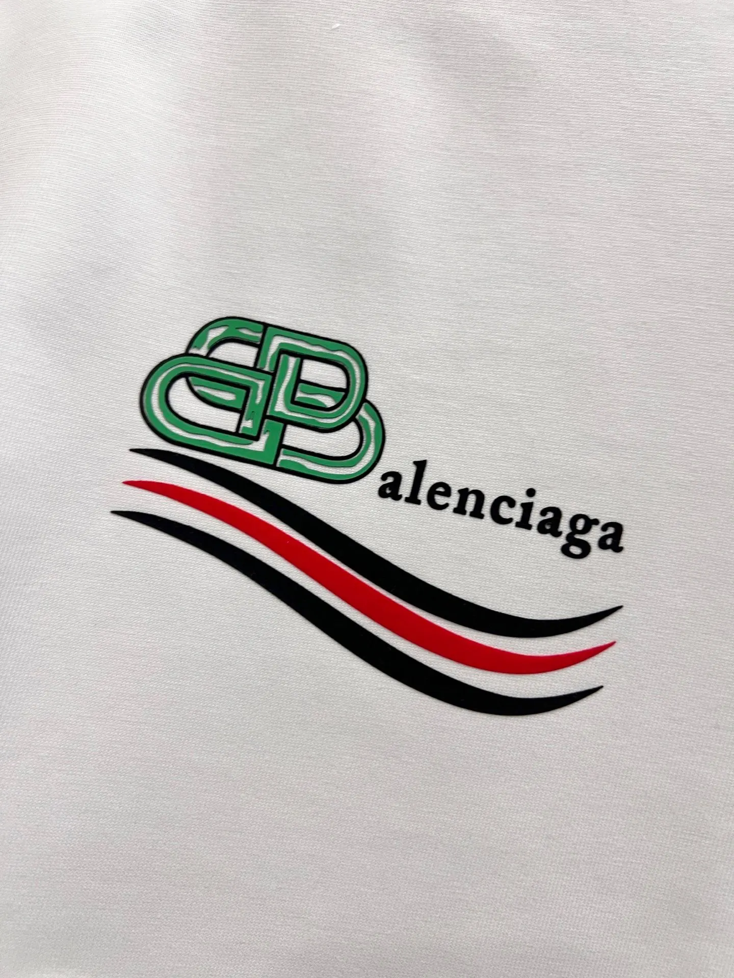 Balenciaga 黑色 Logo 短袖T恤 宽松休閒(數字6) Balenciaga 黑色 Logo 短袖T恤 宽松休閒(數字6)